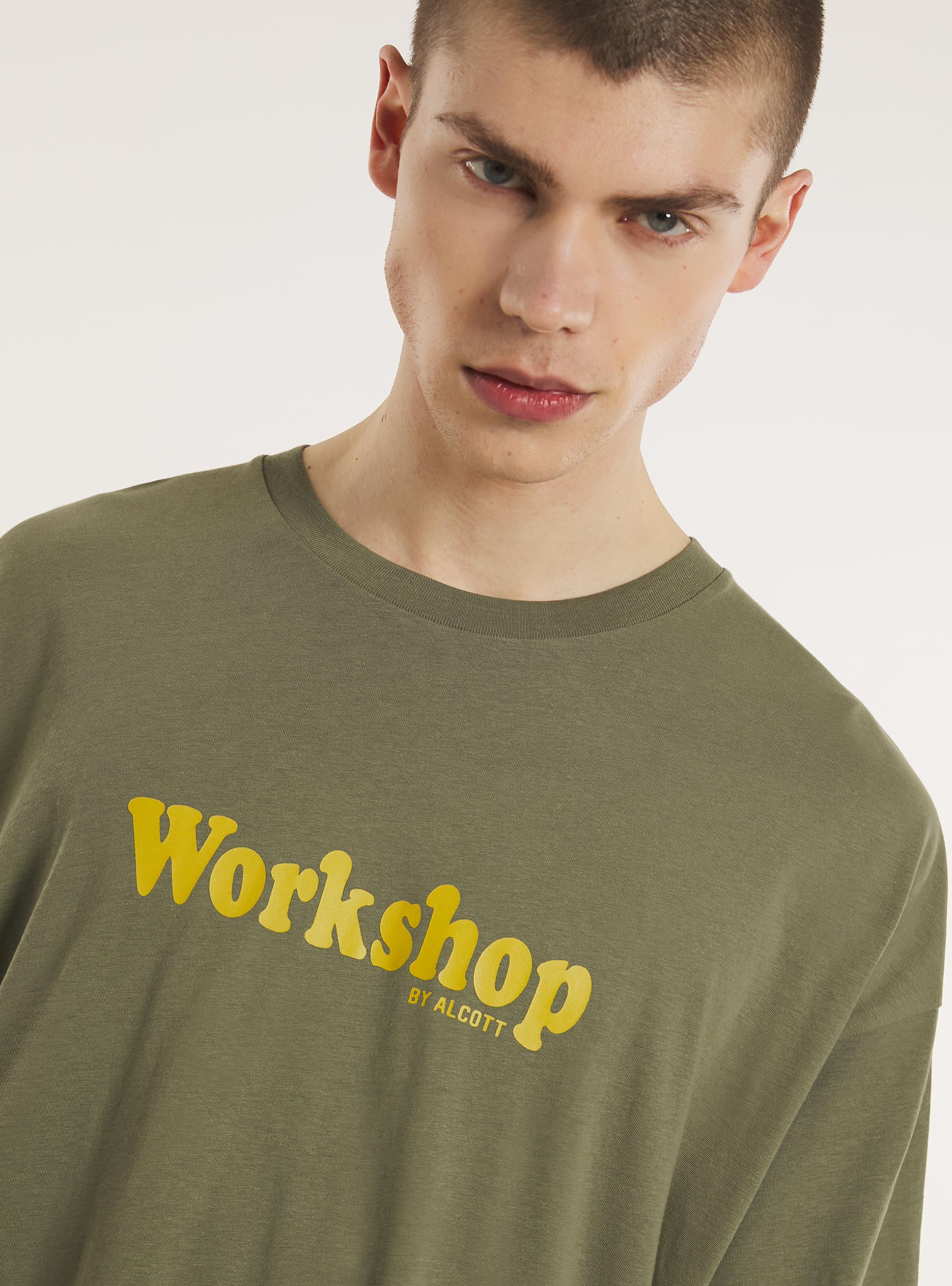 Maglietta oversize con logo, KY2 KAKY MEDIUM