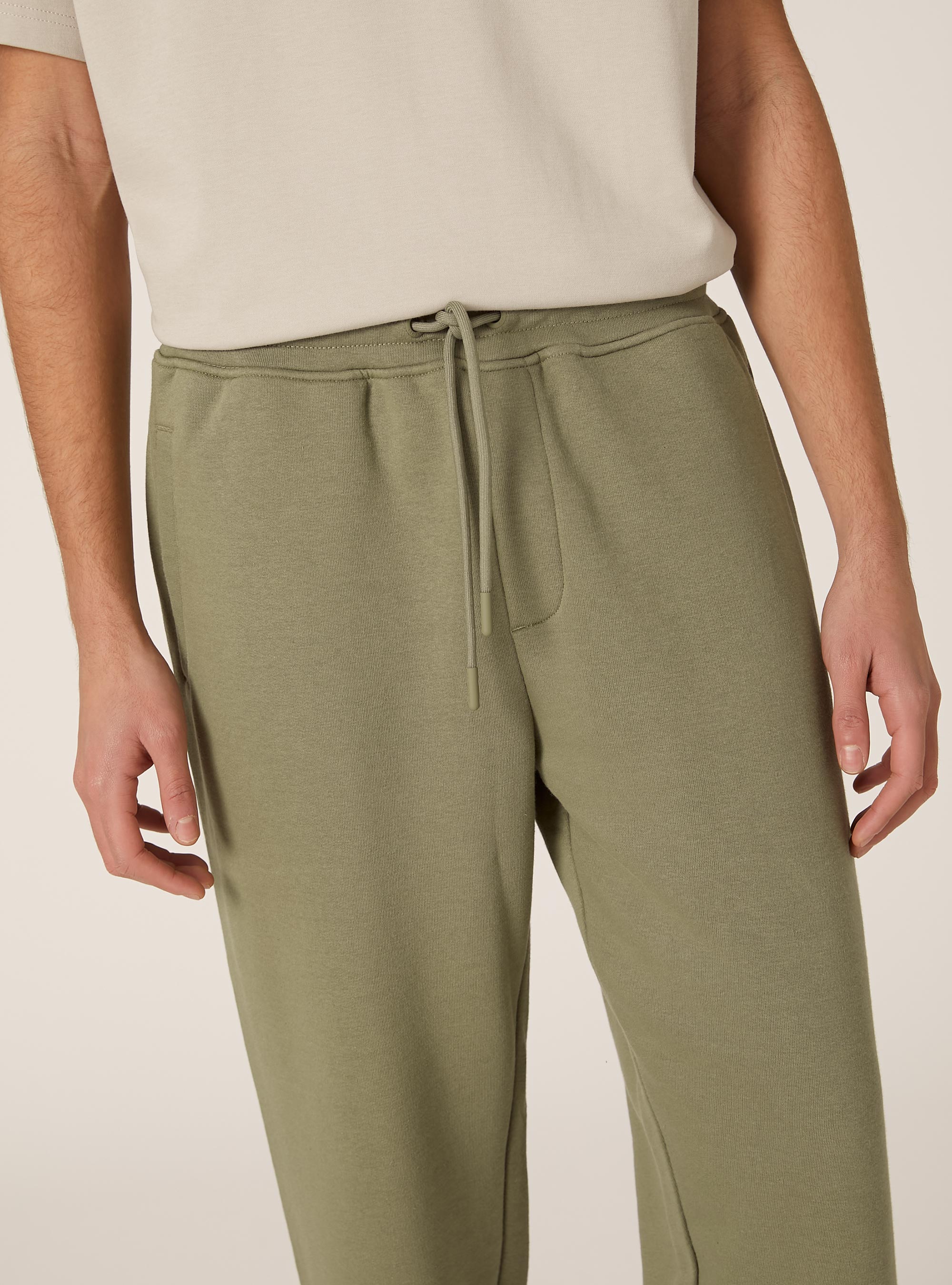 Pantalón jogger de felpa, KY2 KAKY MEDIUM