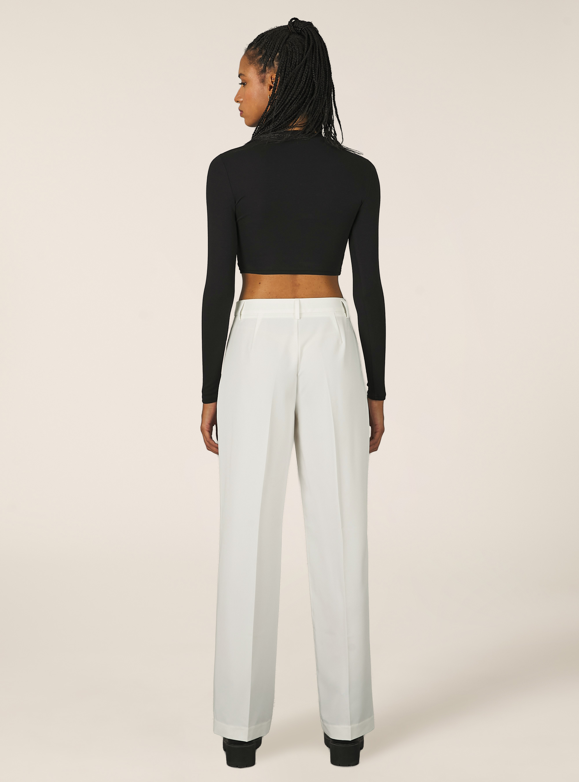 Pantal&oacute;n sastre recto, WH1 OFF WHITE