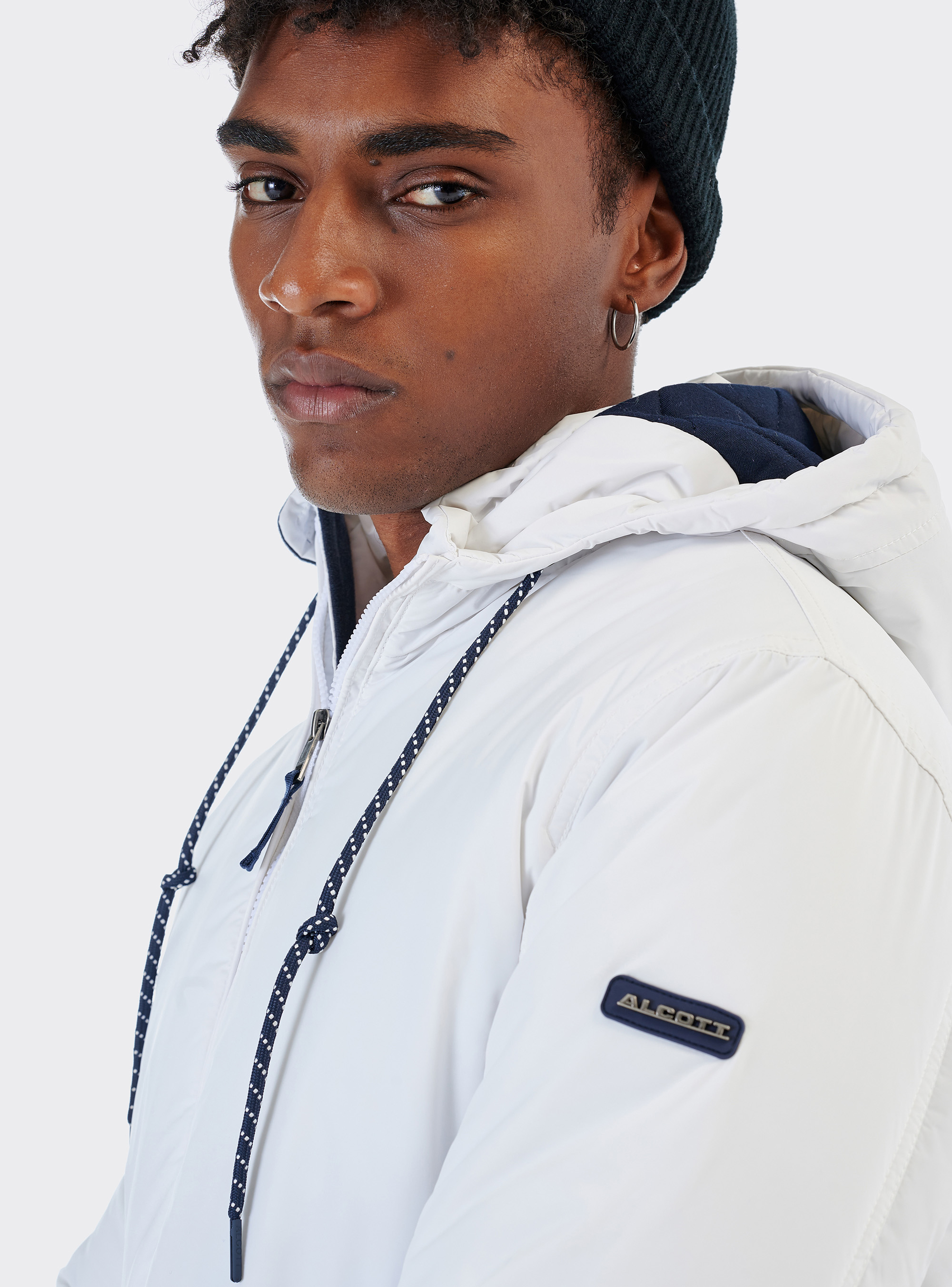 Giubbotto imbottito, BIANCO