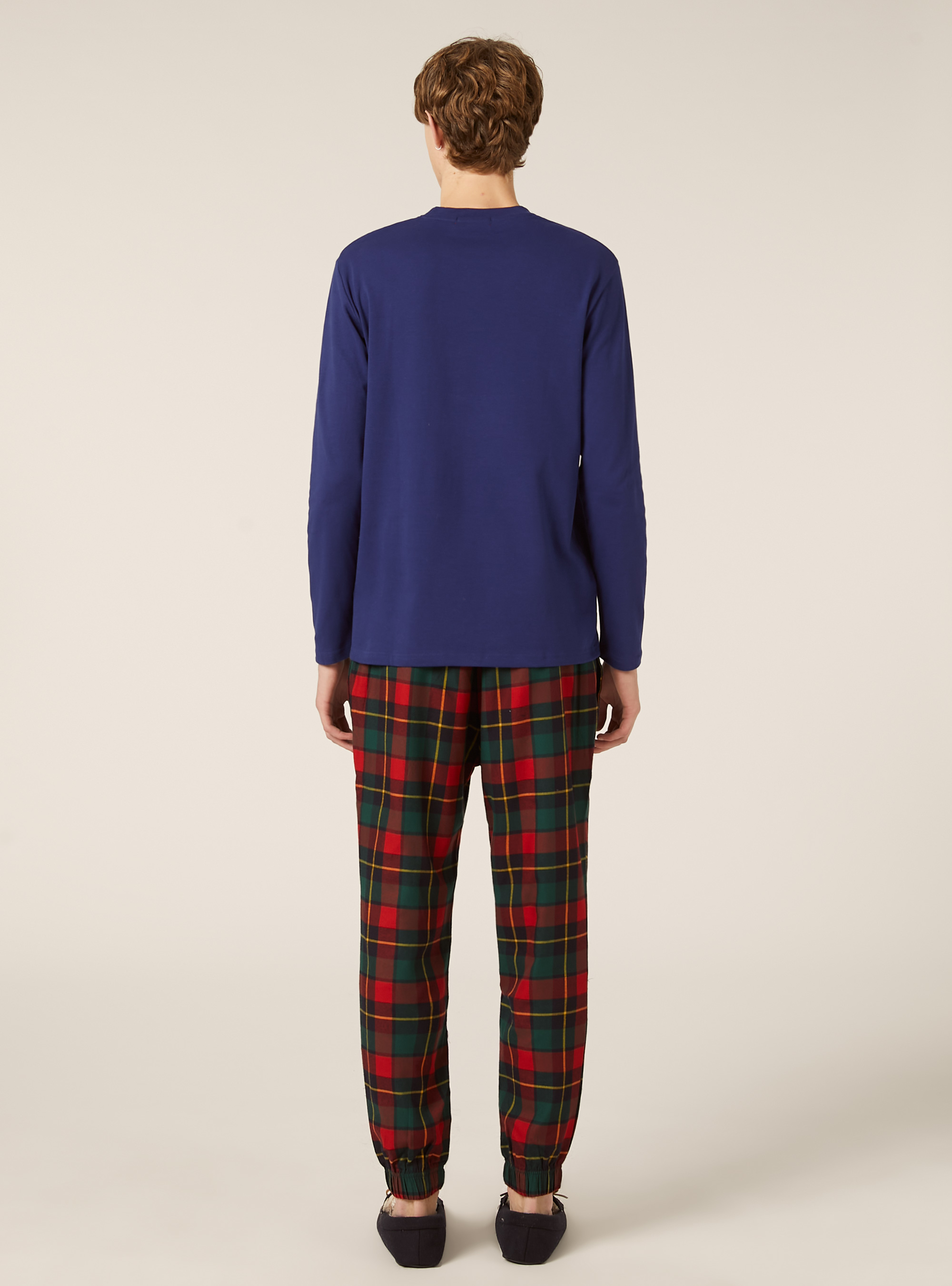 Pigiama natale con stampa, NA1 NAVY DARK