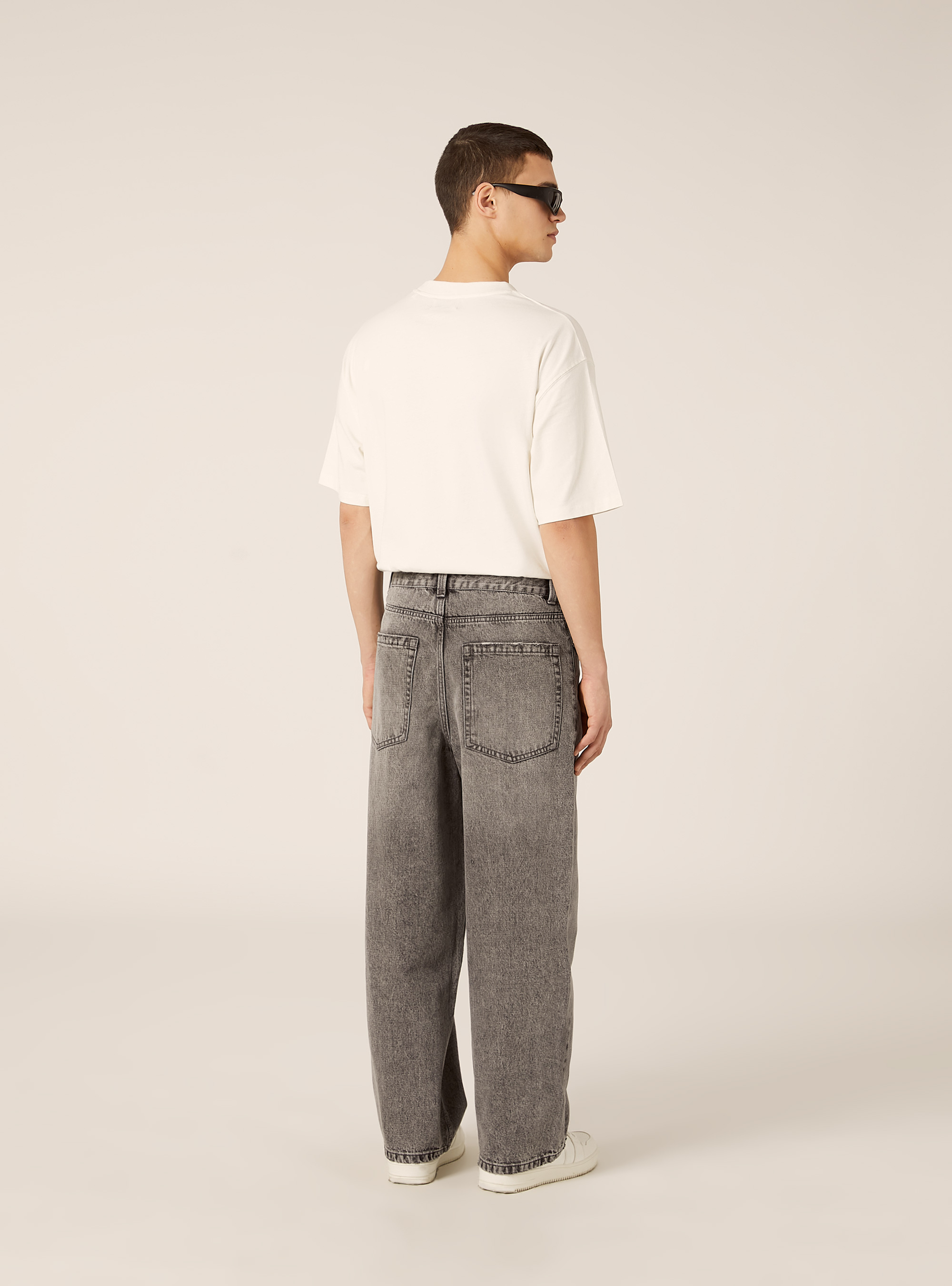 Denim 5 pocket super buggy, D00G GREY