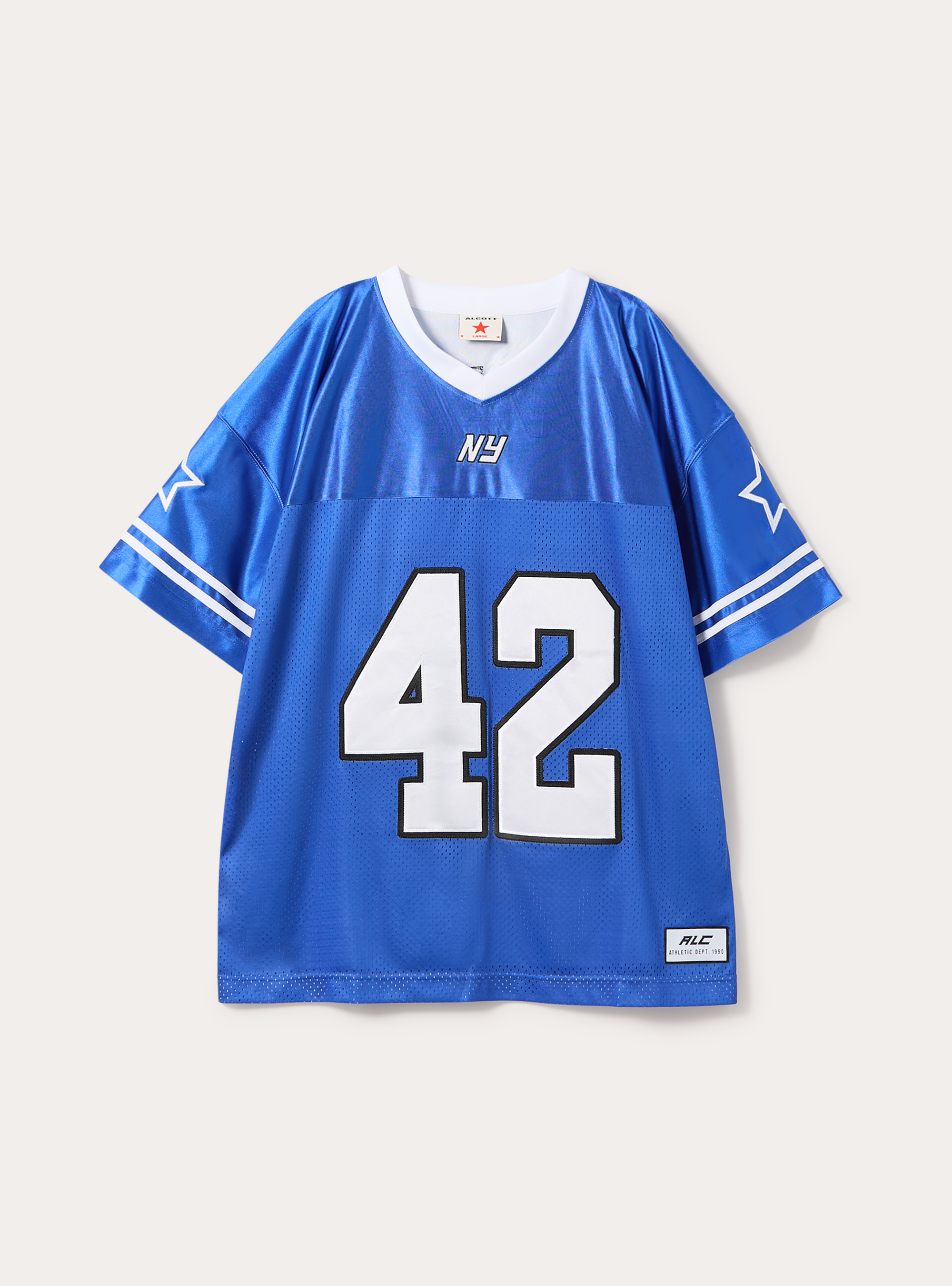 T-shirt Football avec &eacute;cussons, RY2 ROYALE MEDIUM