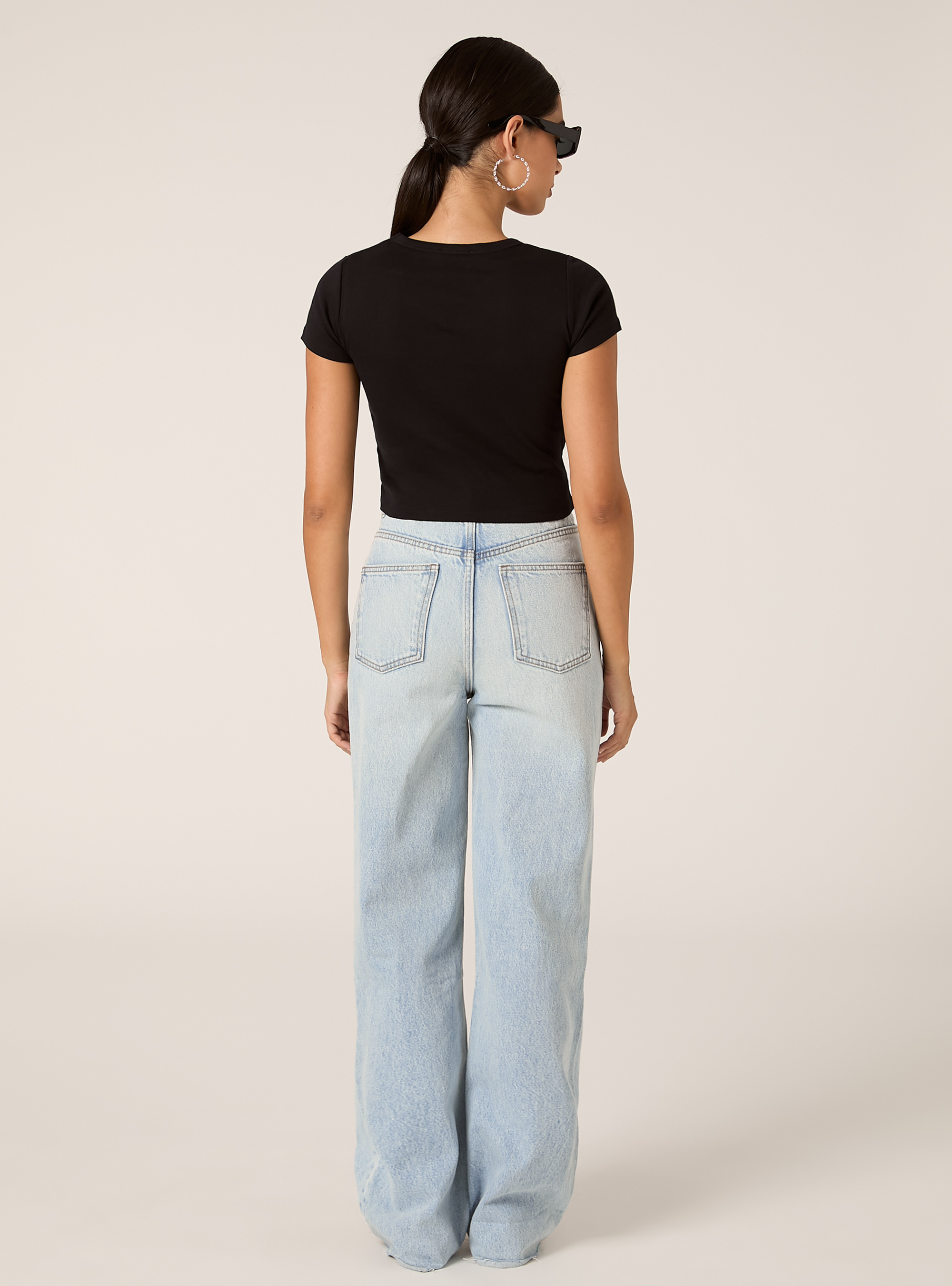 T-shirt court avec imprim&eacute; universitaire, BK1 BLACK