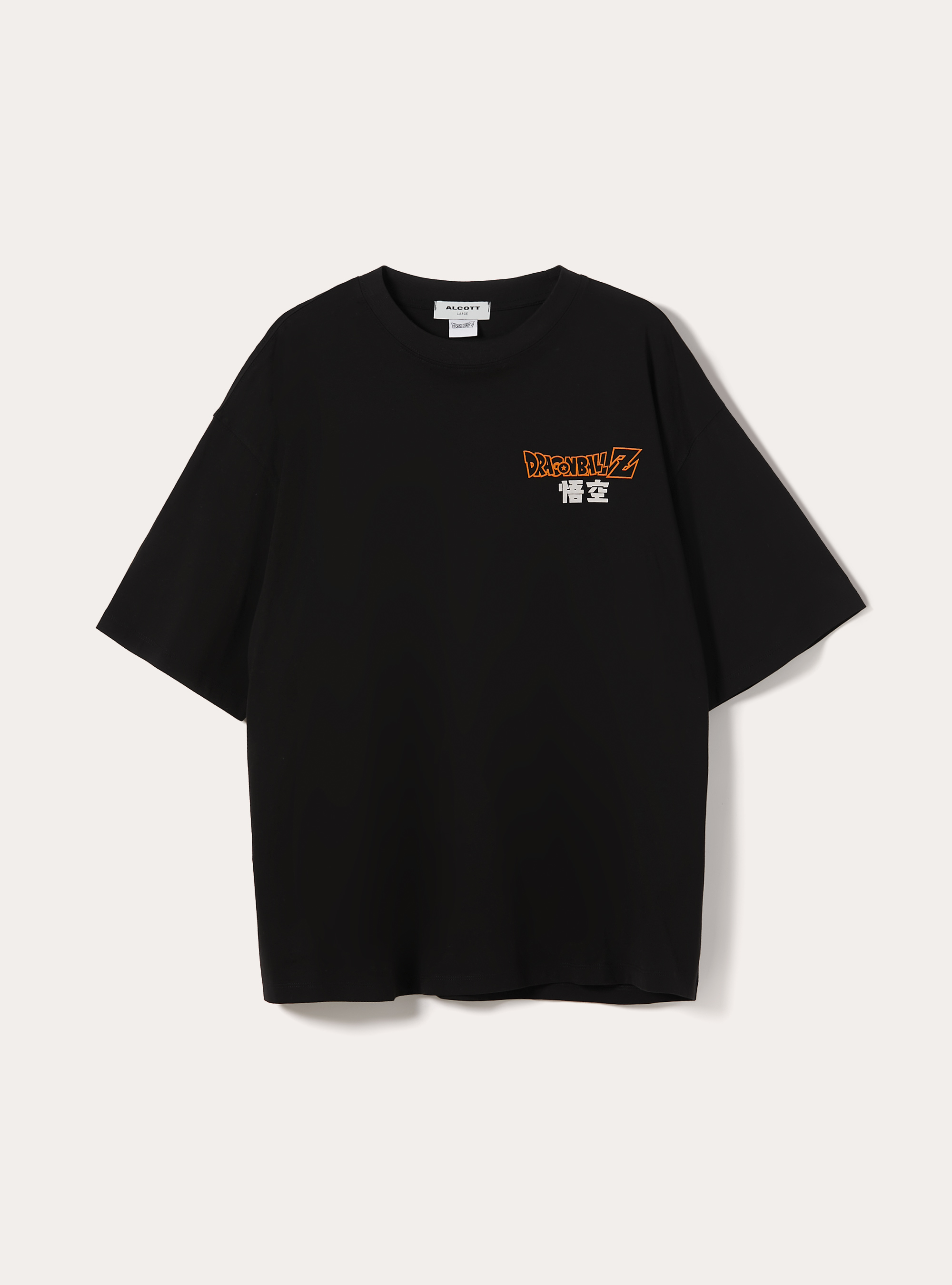 Dragon Ball / Alcott T-shirt, BK1 BLACK