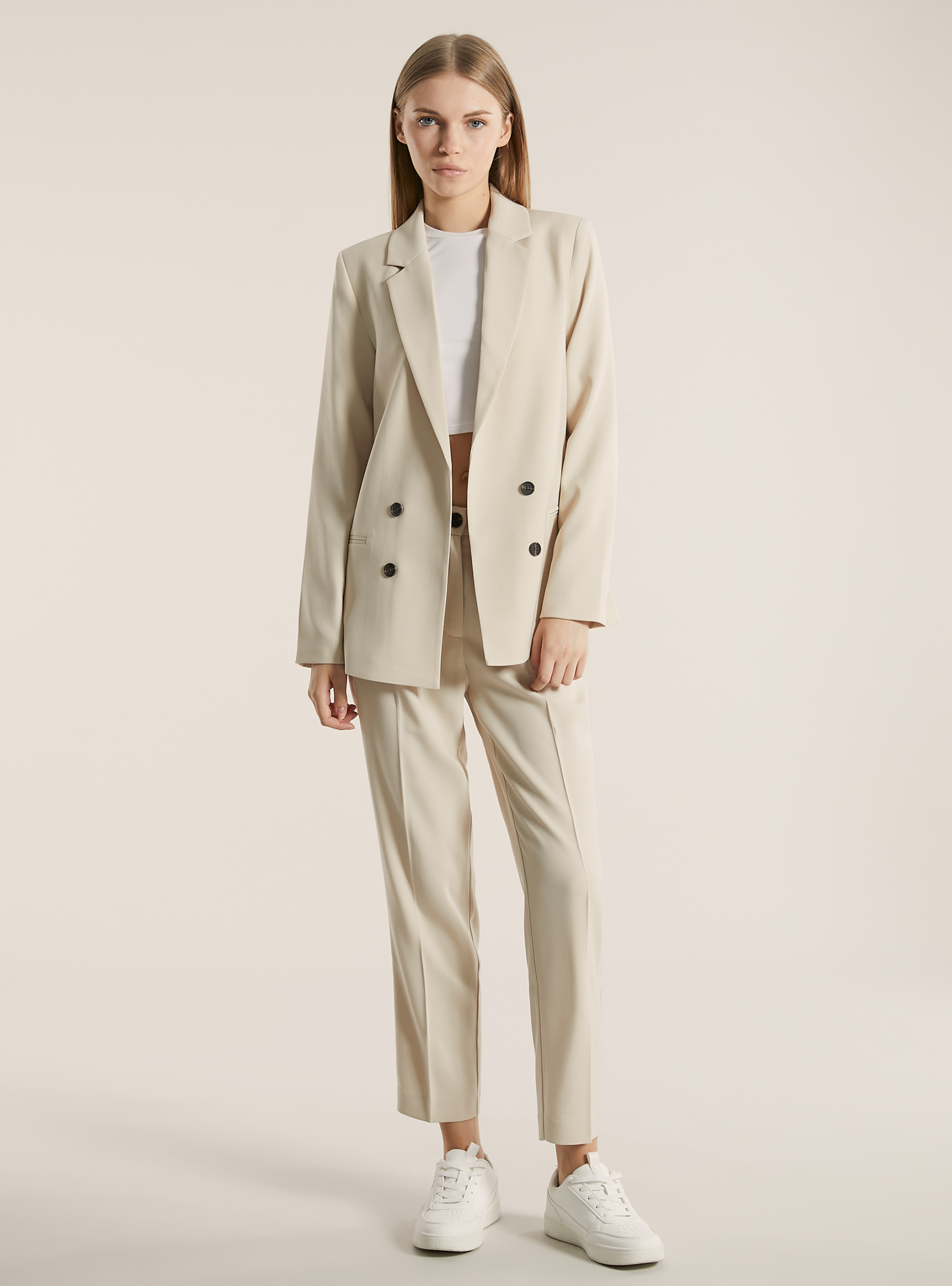 Pantalon de tailleur, SA3 SAND LIGHT