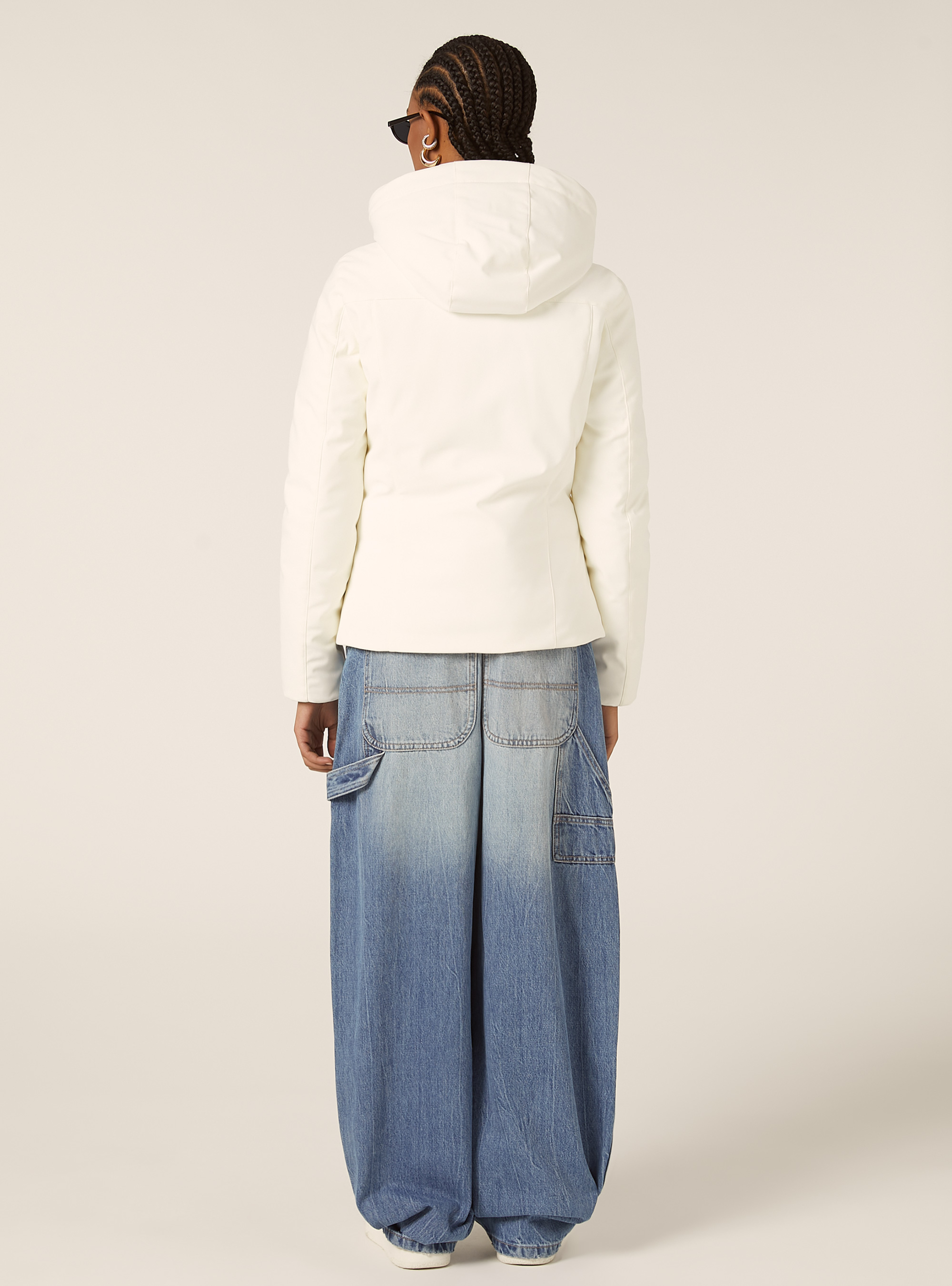 Giubbotto tecnico con cappuccio, WH2 WHITE