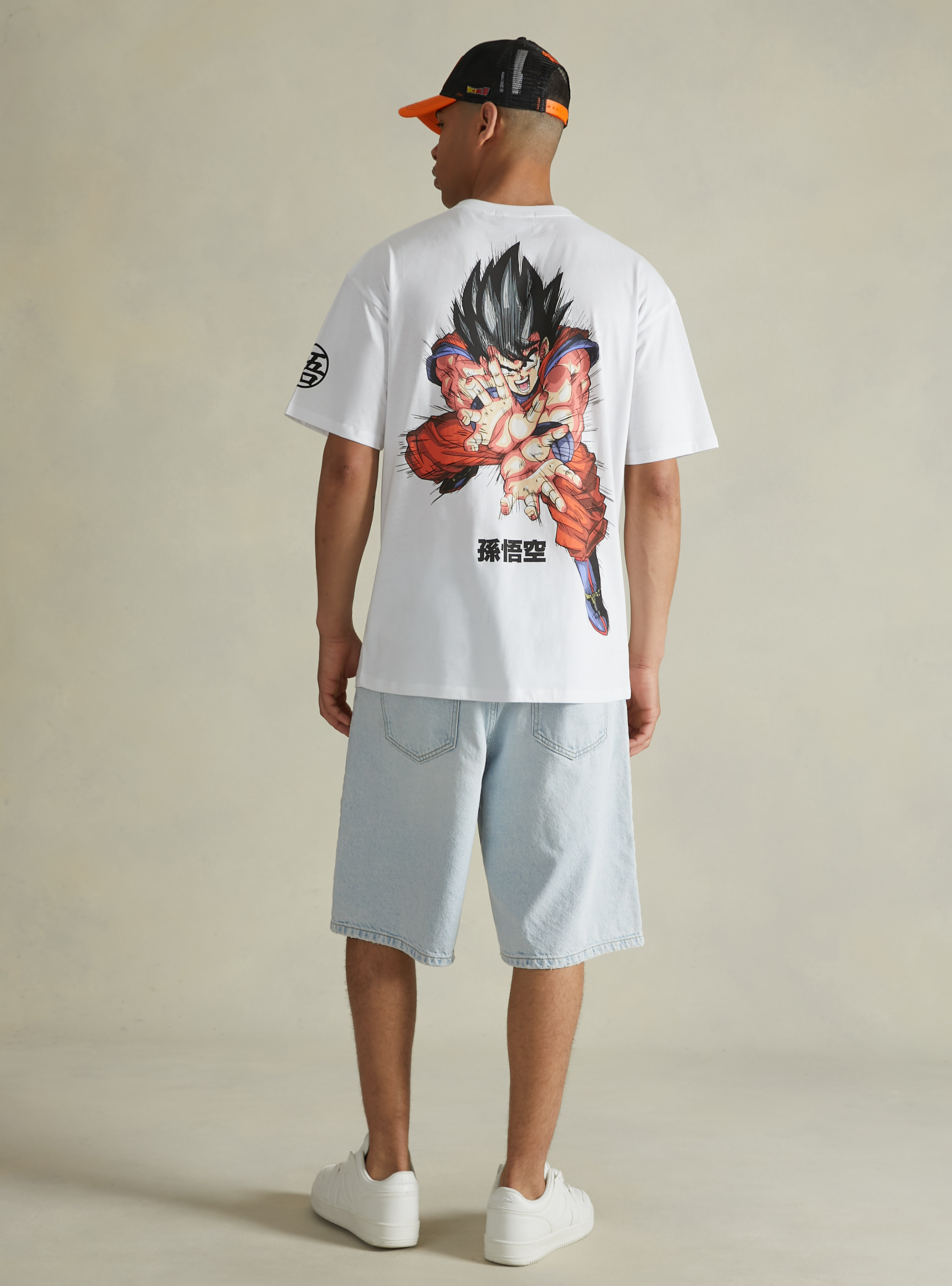 Dragon Ball T-shirt / Alcott, WH3 WHITE
