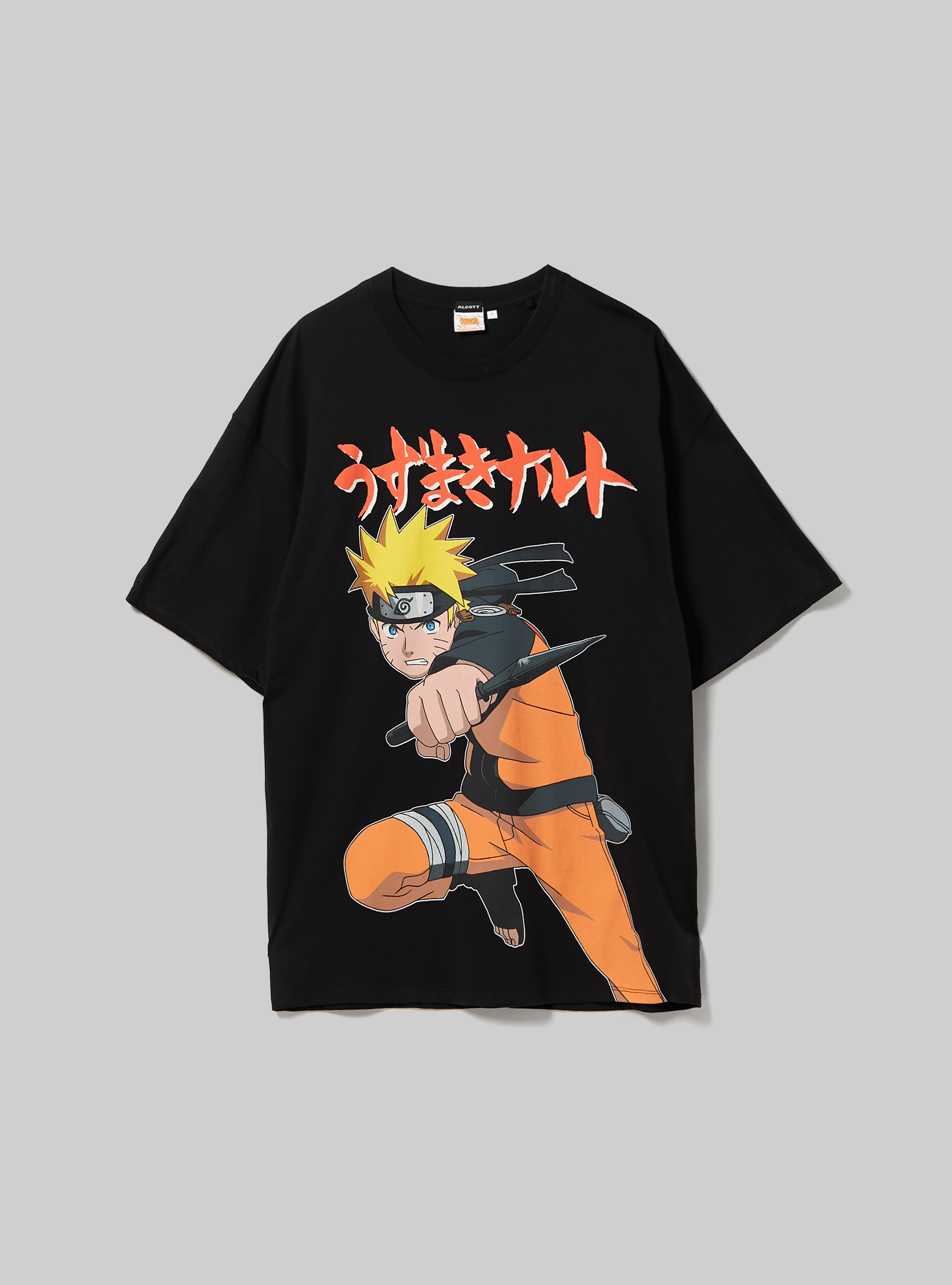 Camiseta Naruto / Alcott, BK1 BLACK