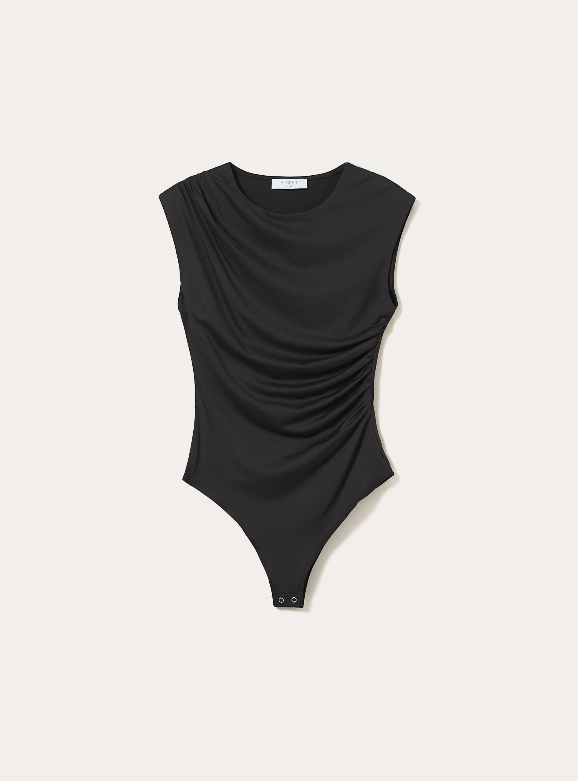 Body effetto arricciato, BK1 BLACK