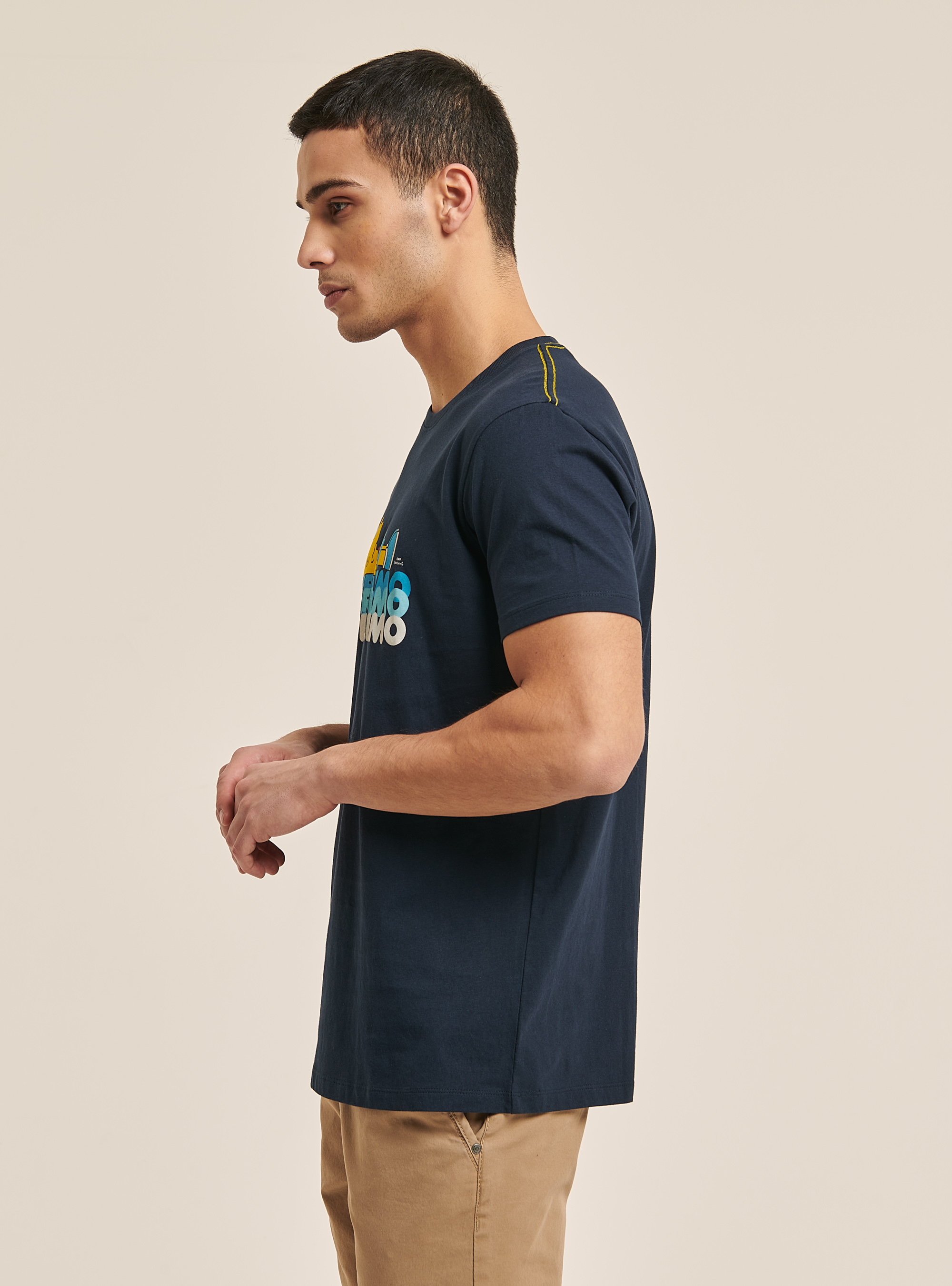 The Simpson T-shirt for Alcott, BLUE