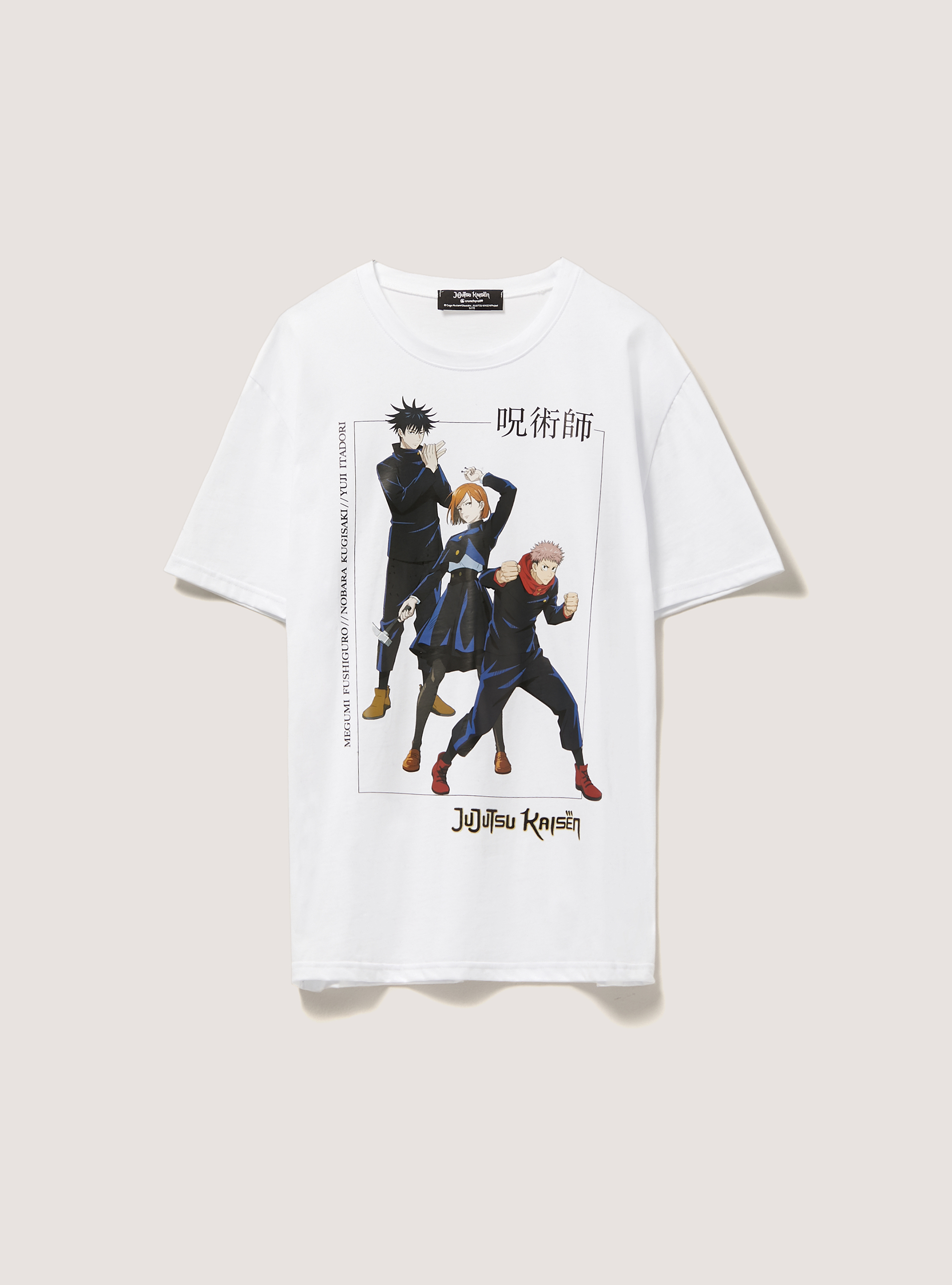 Jujutsu kaisen x Alcott T-shirt, WH2 WHITE