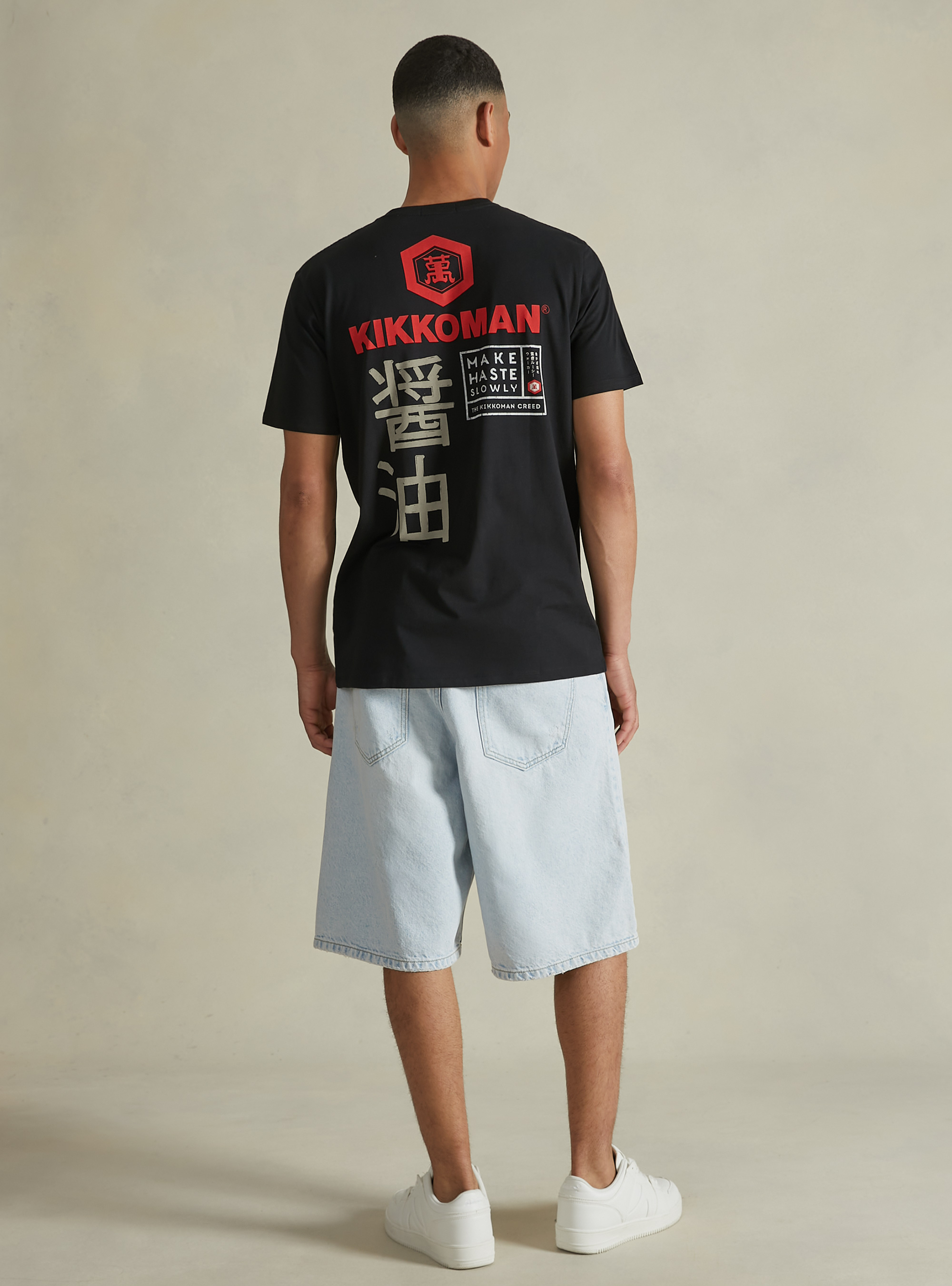 T-shirt Kikkoman / Alcott, BK1 BLACK