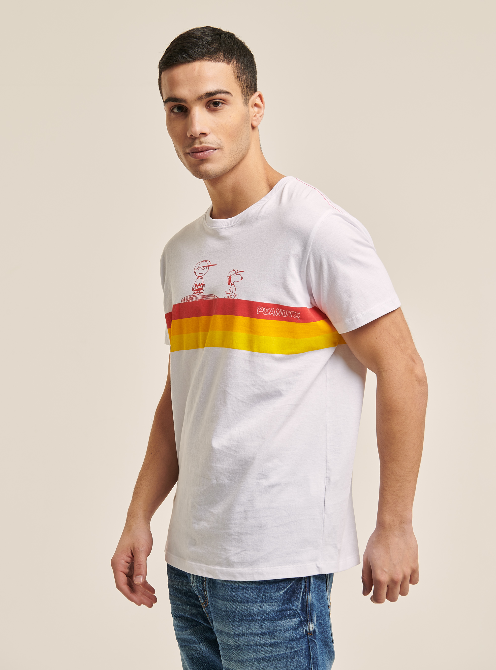 T-shirt The Peanuts for Alcott, WHITE