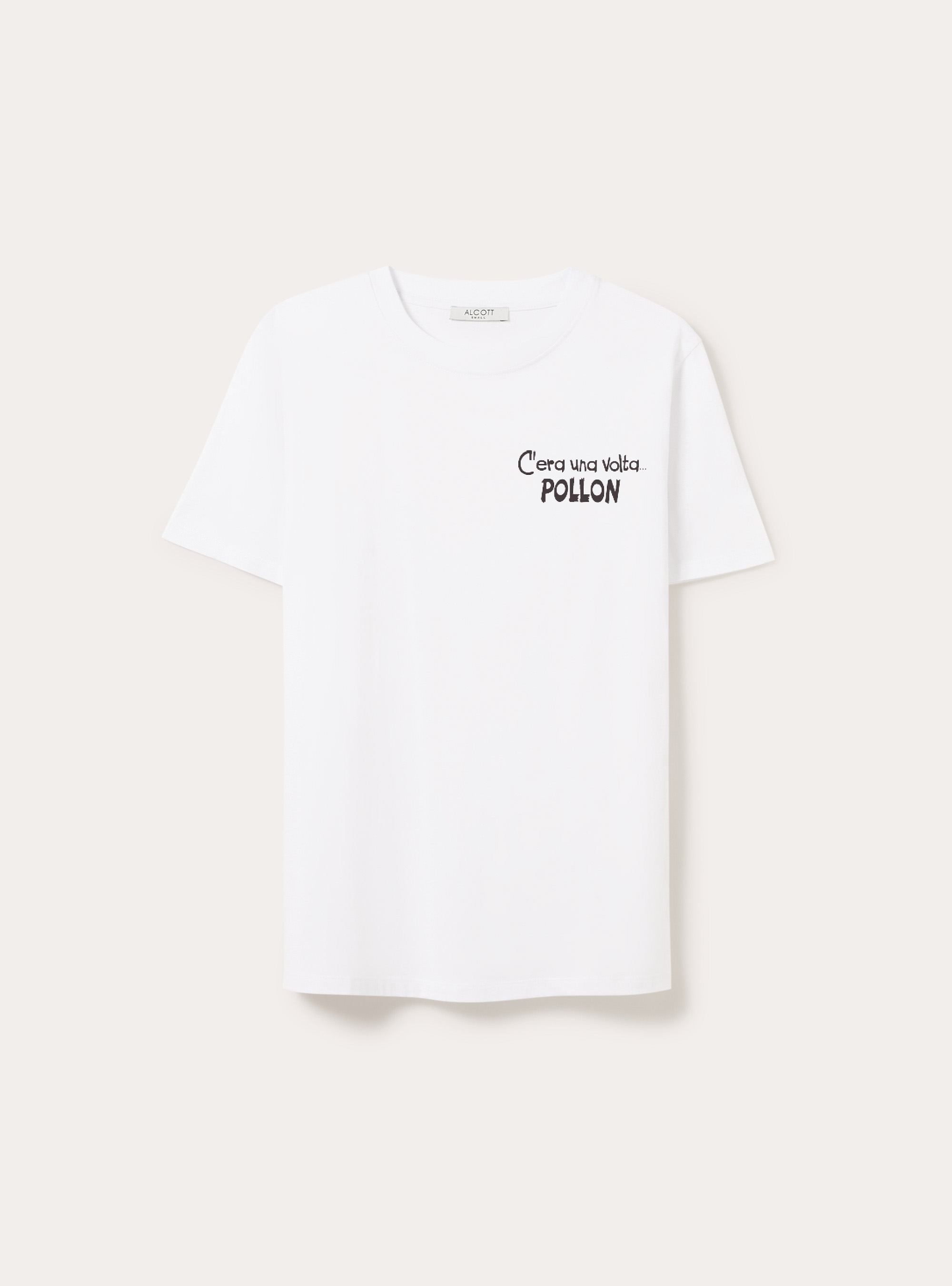 T-shirt pollon licenza regular fit, WH3 WHITE