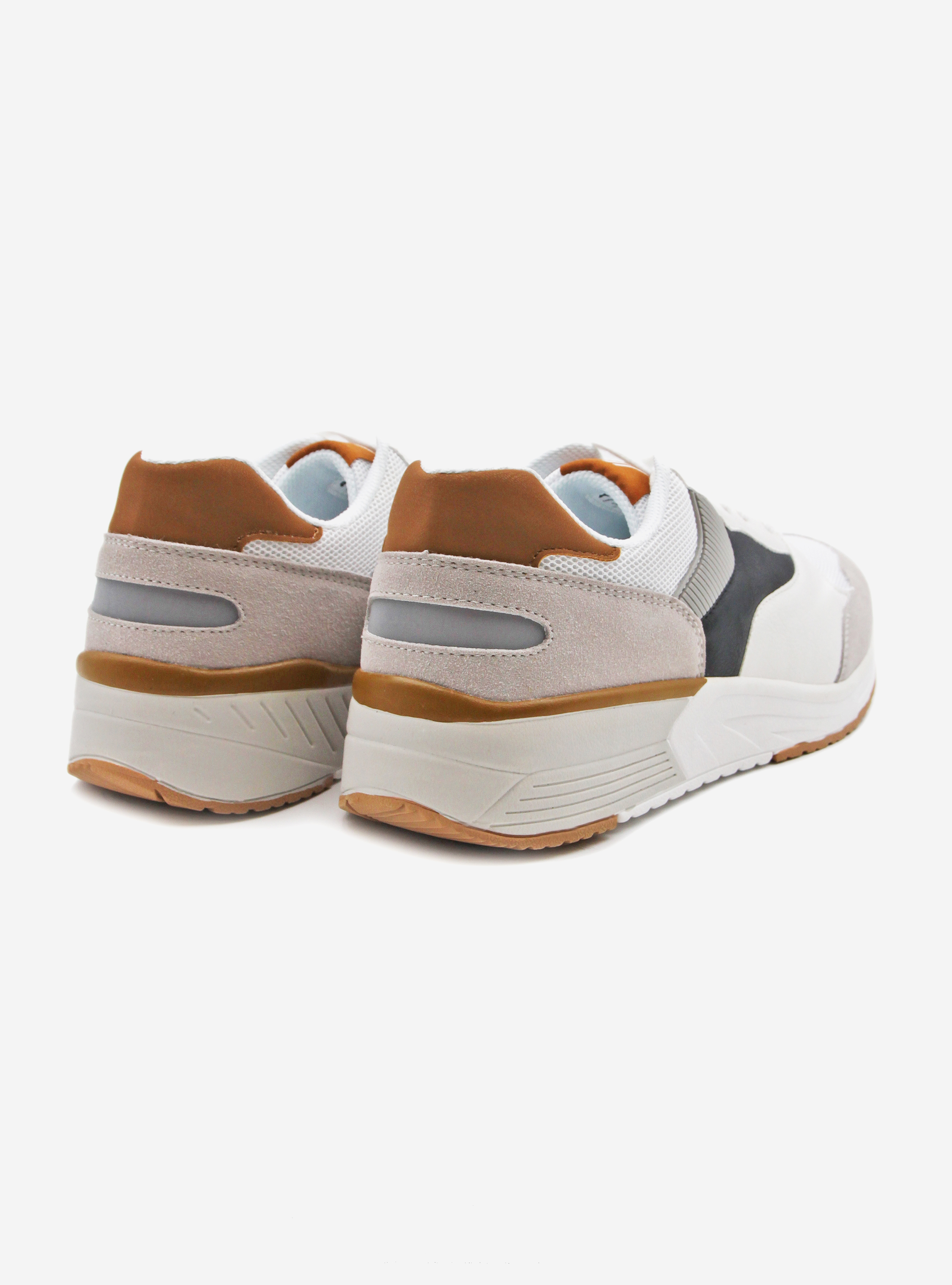 TWO TONE SNEAKERS, OFF-WHITE