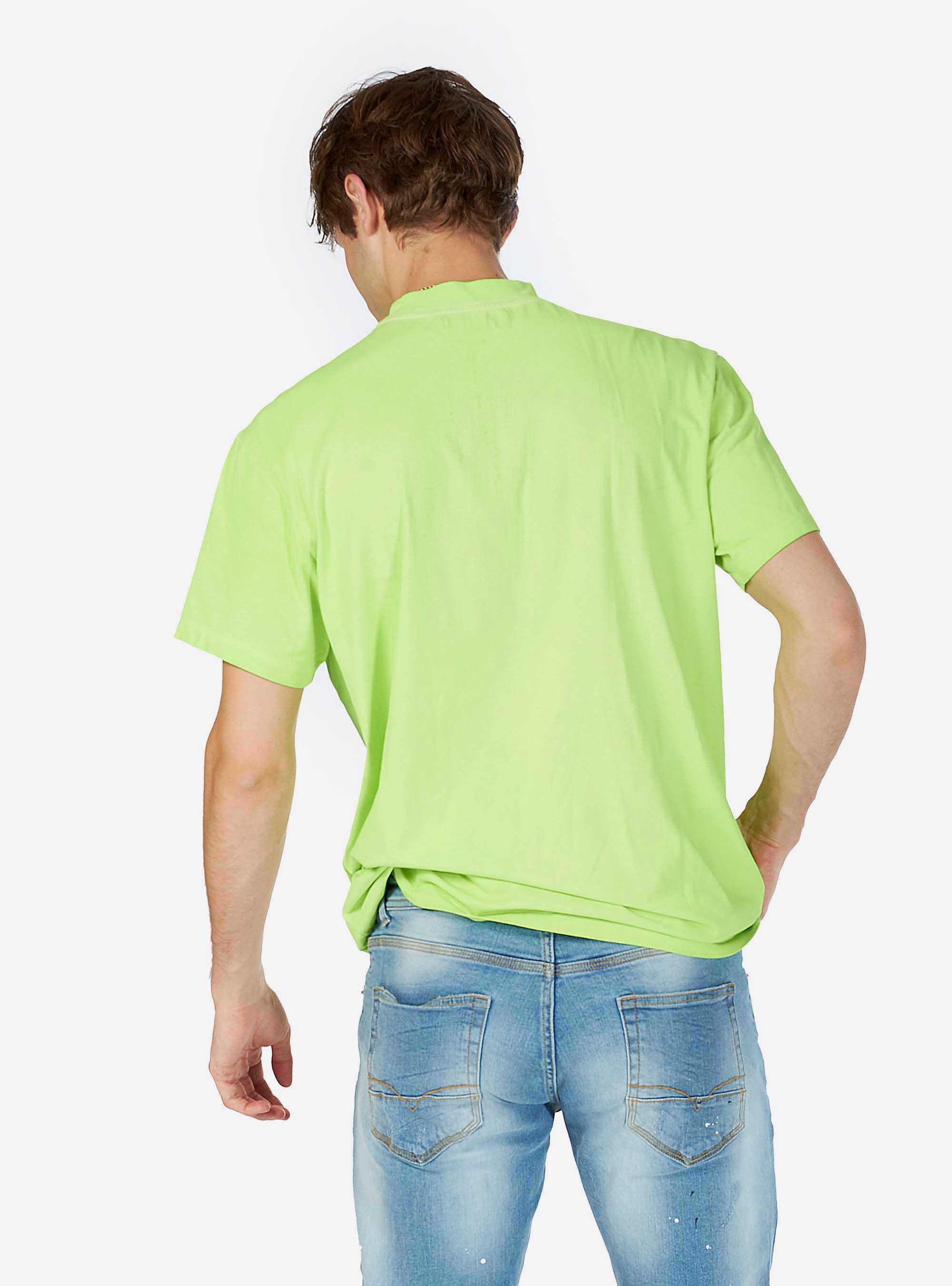 Maglietta tinta unita, GIALLO