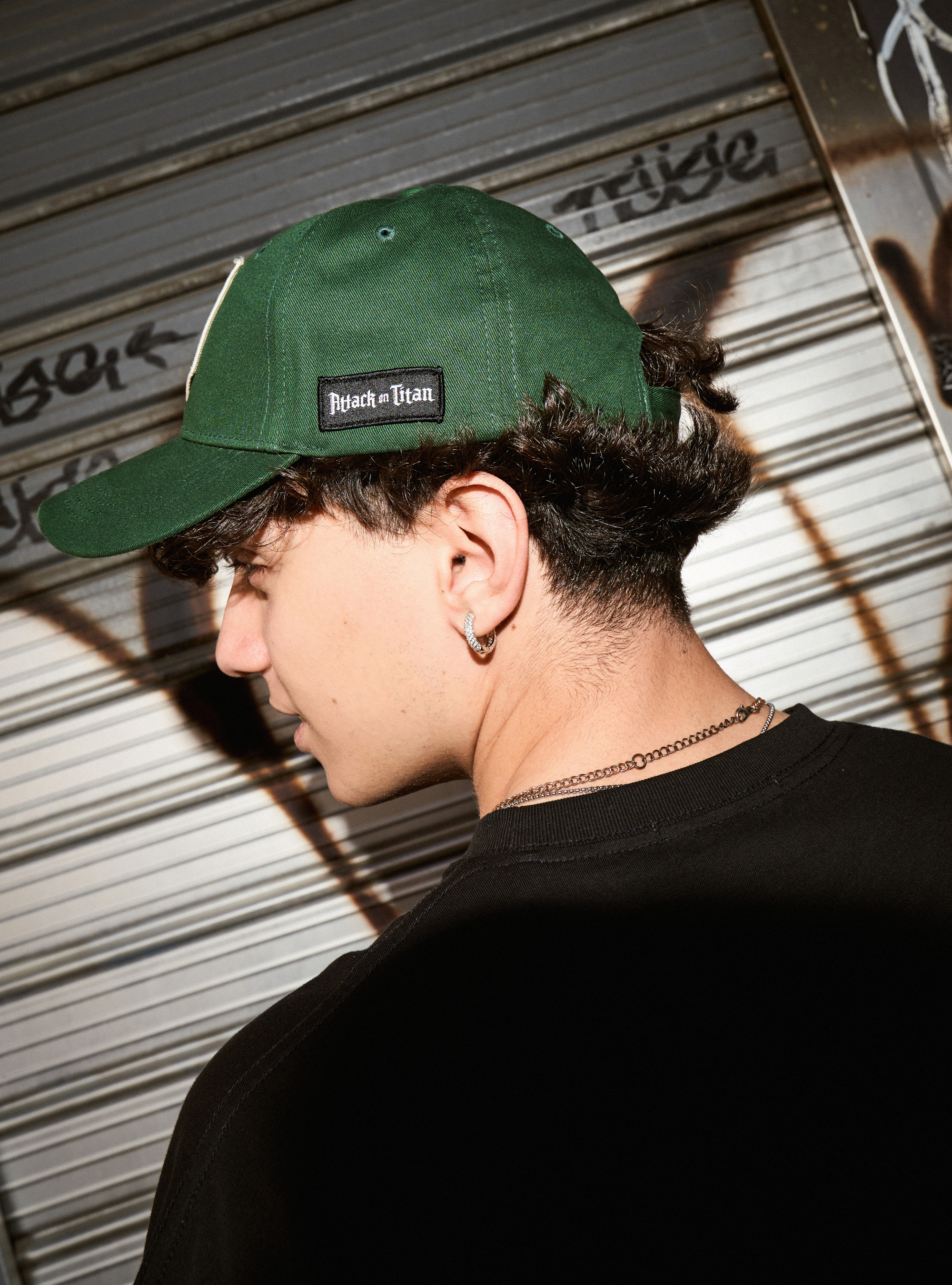 Attack on Titan / Alcott T-shirt, BK1 BLACK