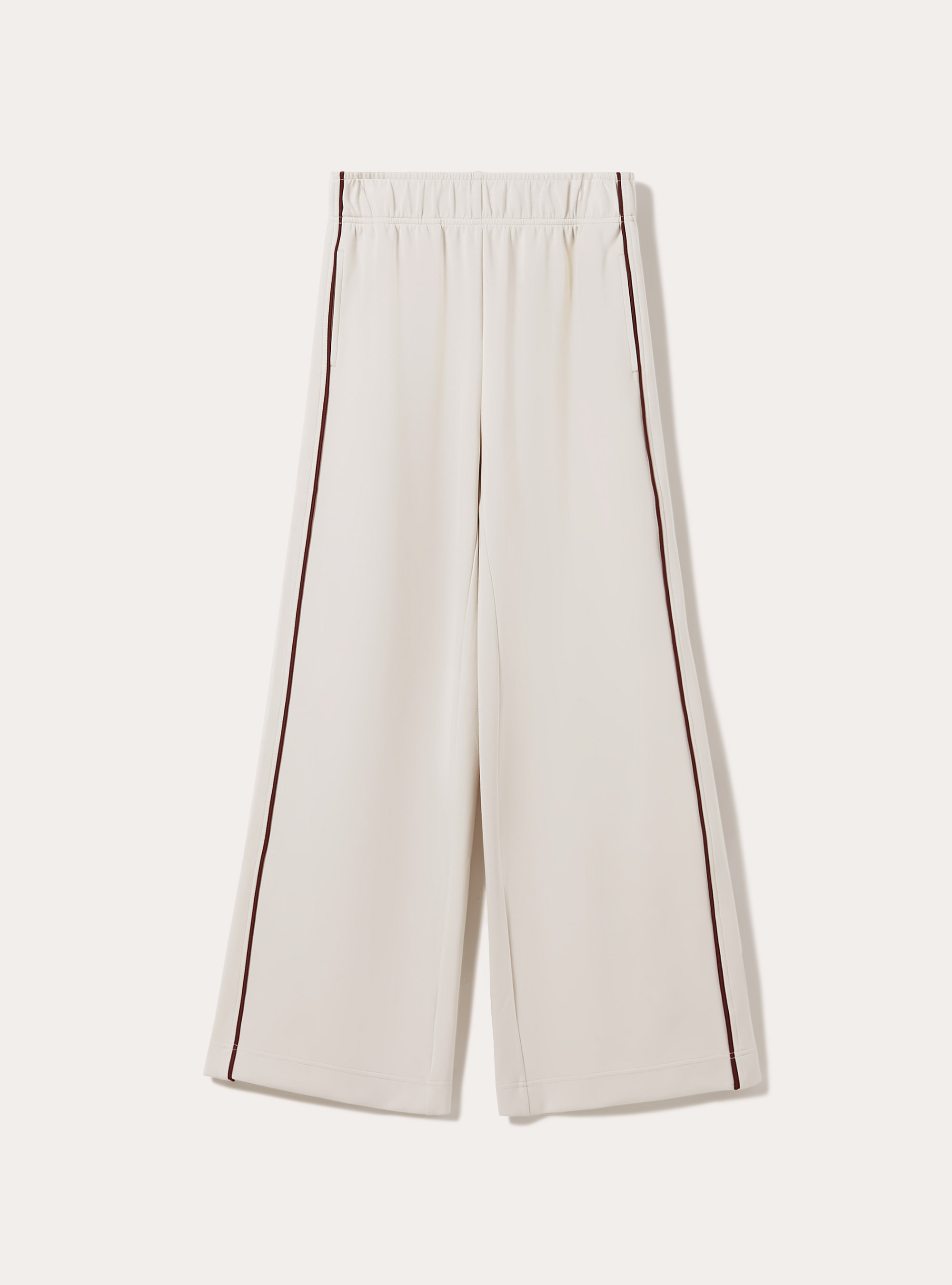 Soft touch wide leg joggers, BG2 BEIGE MEDIUM