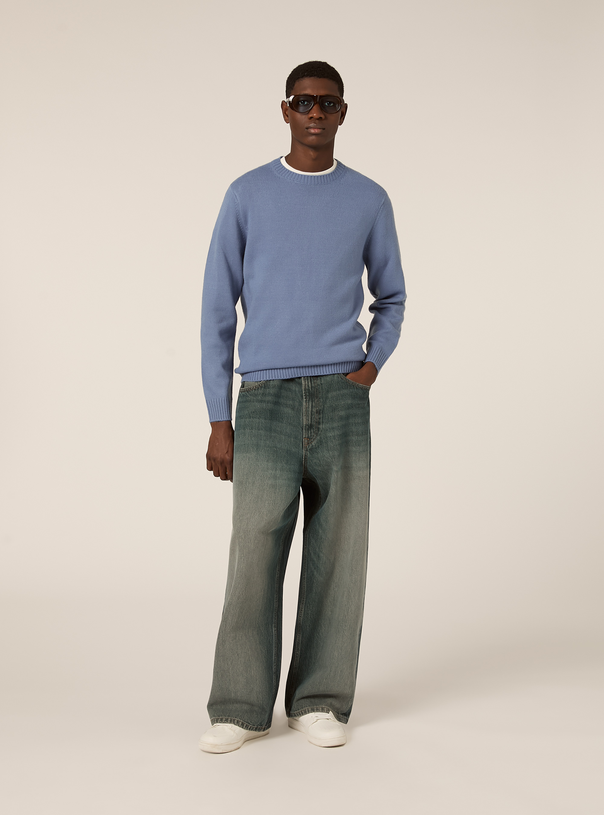 Maglione girocollo, IN2 INDIGO MEDIUM