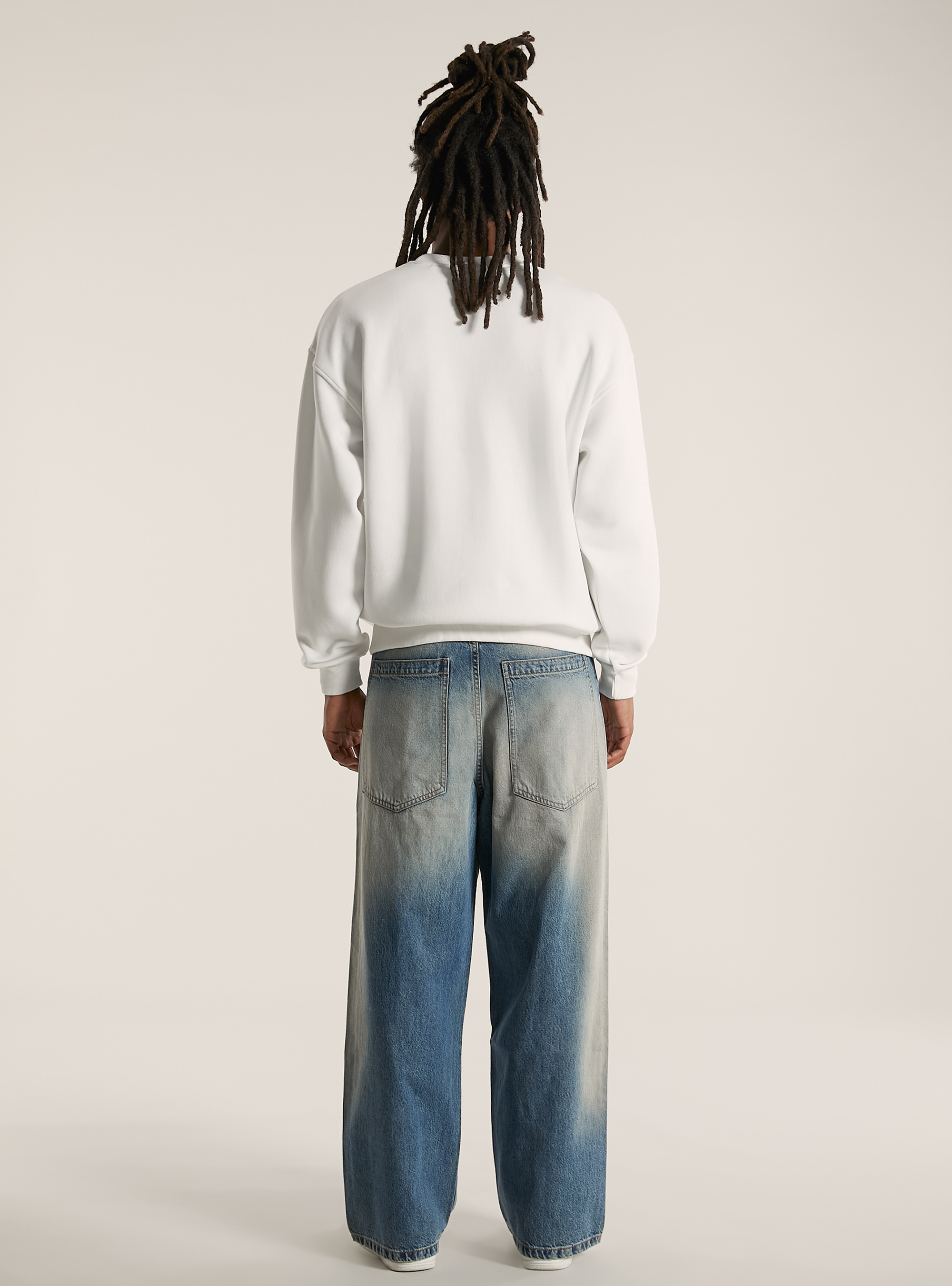 Harvard / Alcott sweatshirt, WH2 WHITE