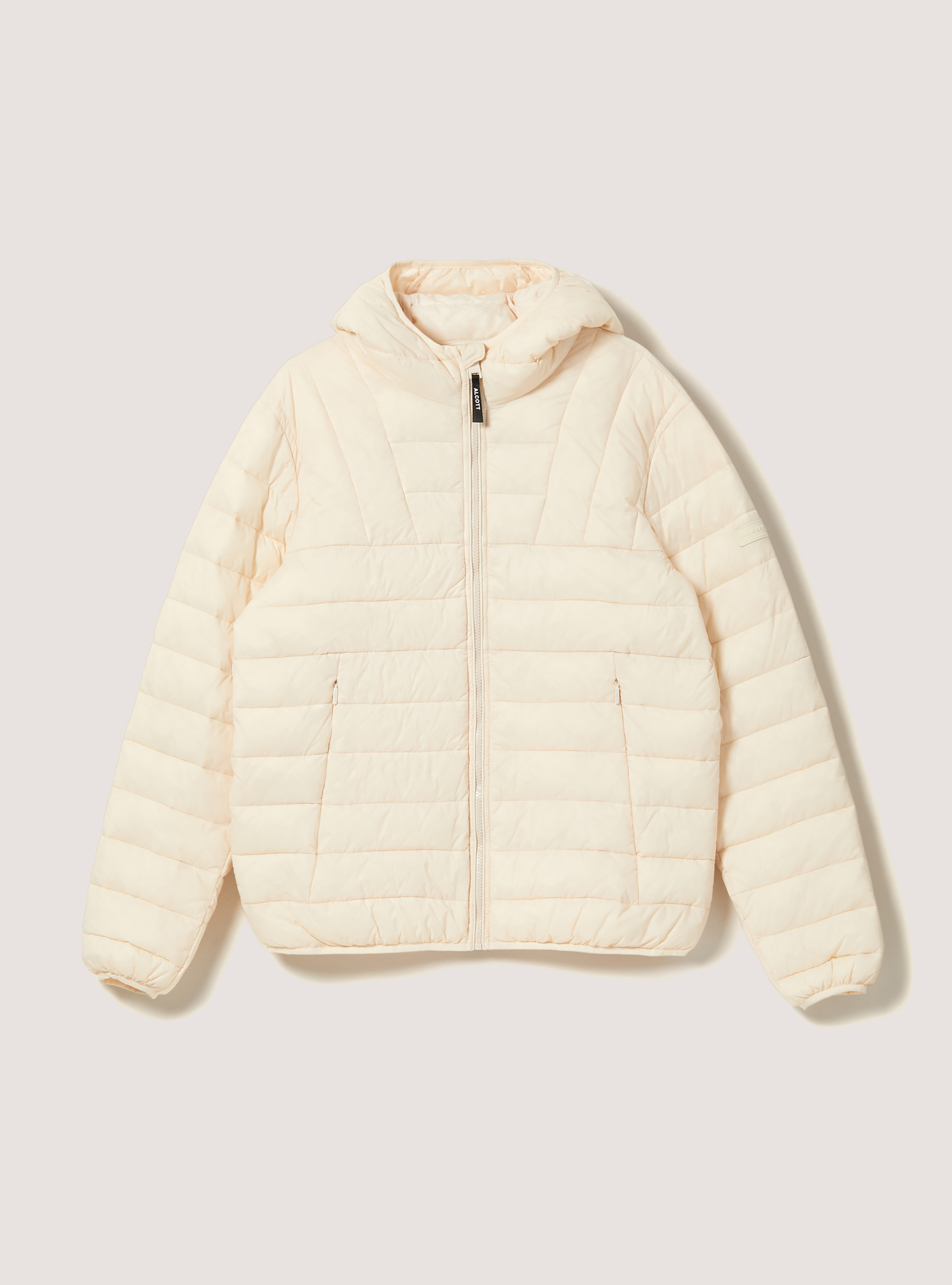 Jacket with recycled padding, WH1 OFF WHITE