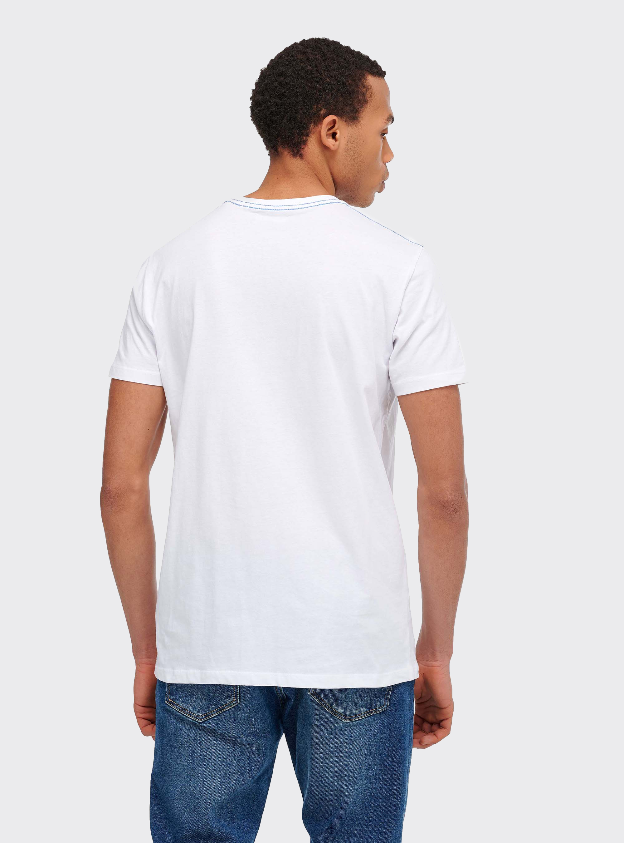 T-shirt Nasa, WHITE