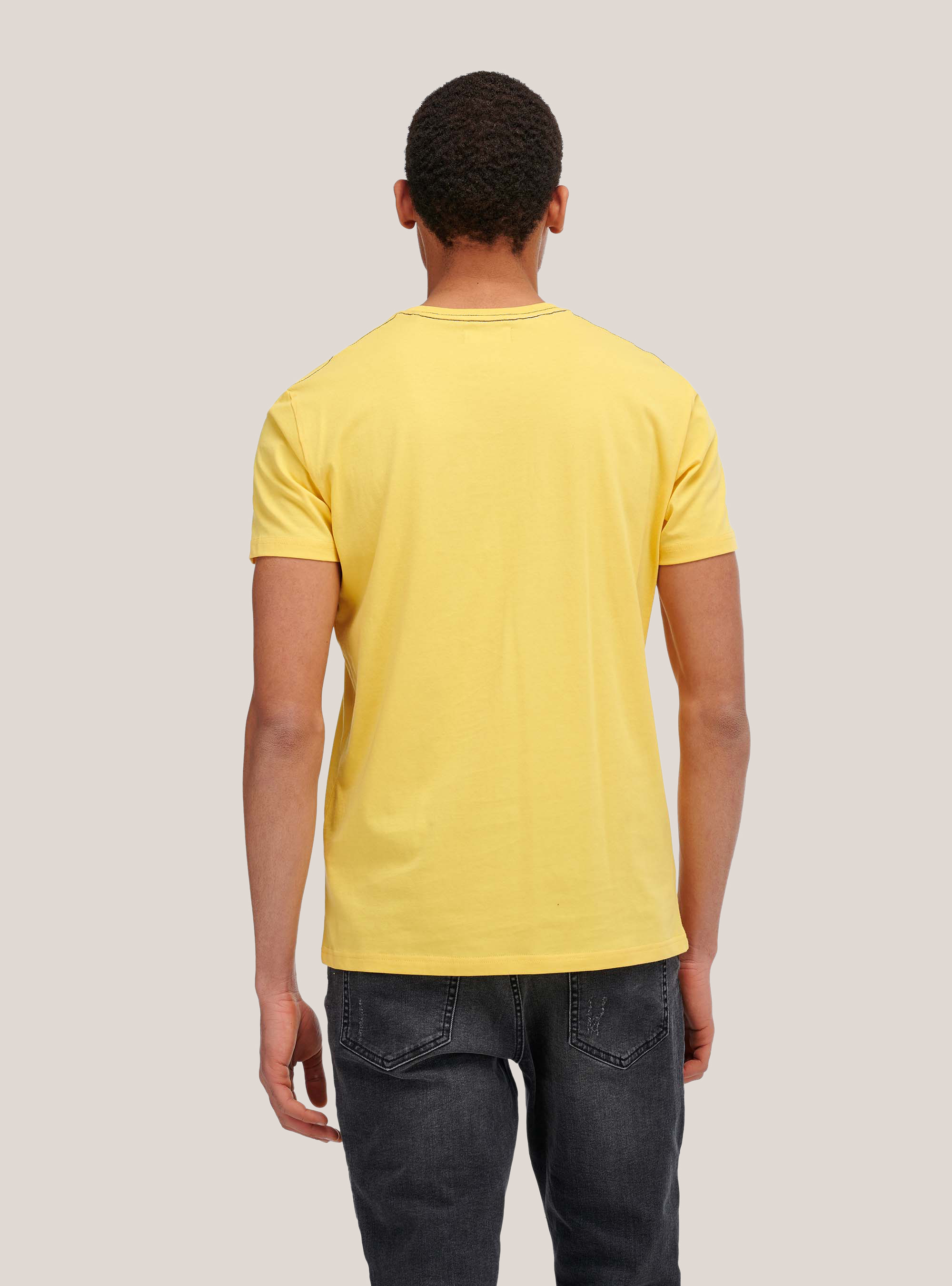 T-shirt avec logo alcott, C7739 YELLOW