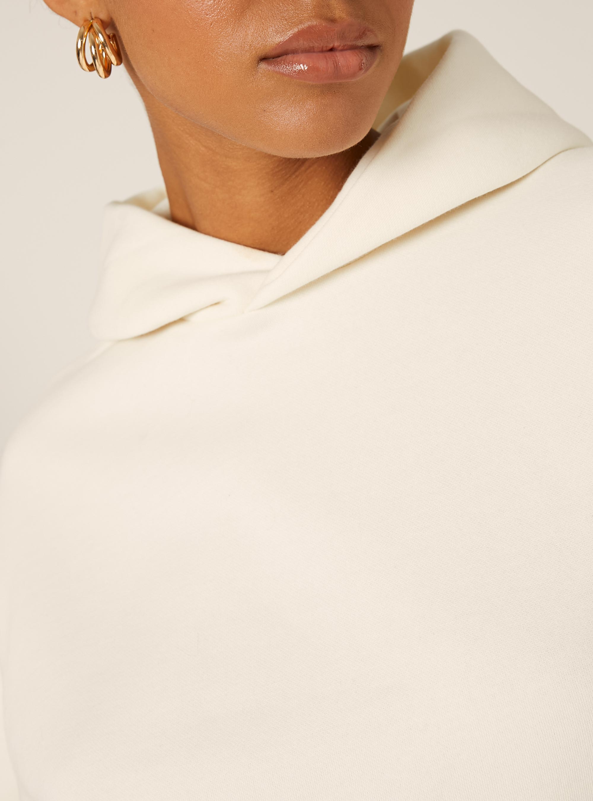 Sudadera oversize, WH1 OFF WHITE