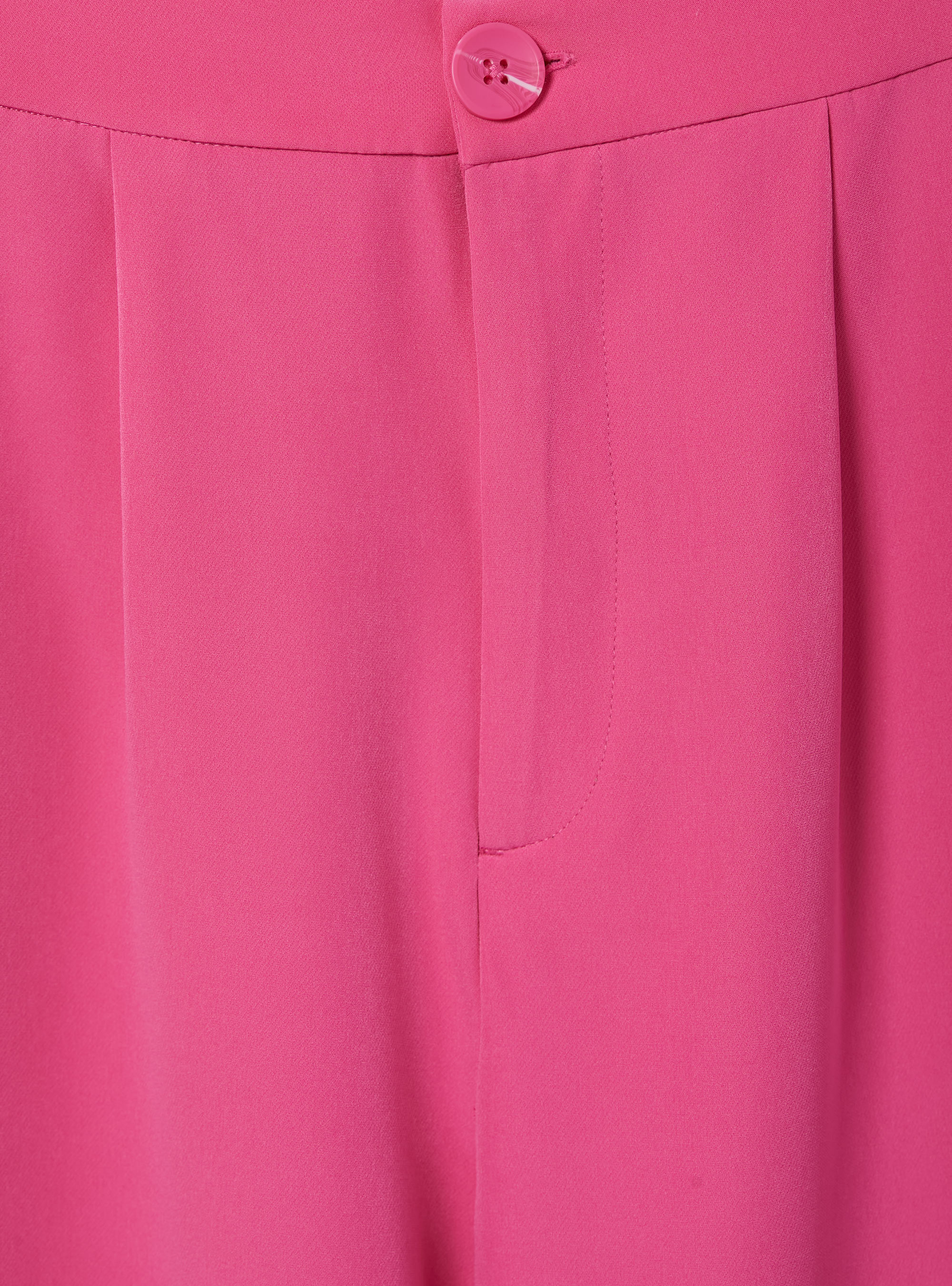 Pantal&oacute;n ancho con pliegues, FX2 FUXIA MEDIUM