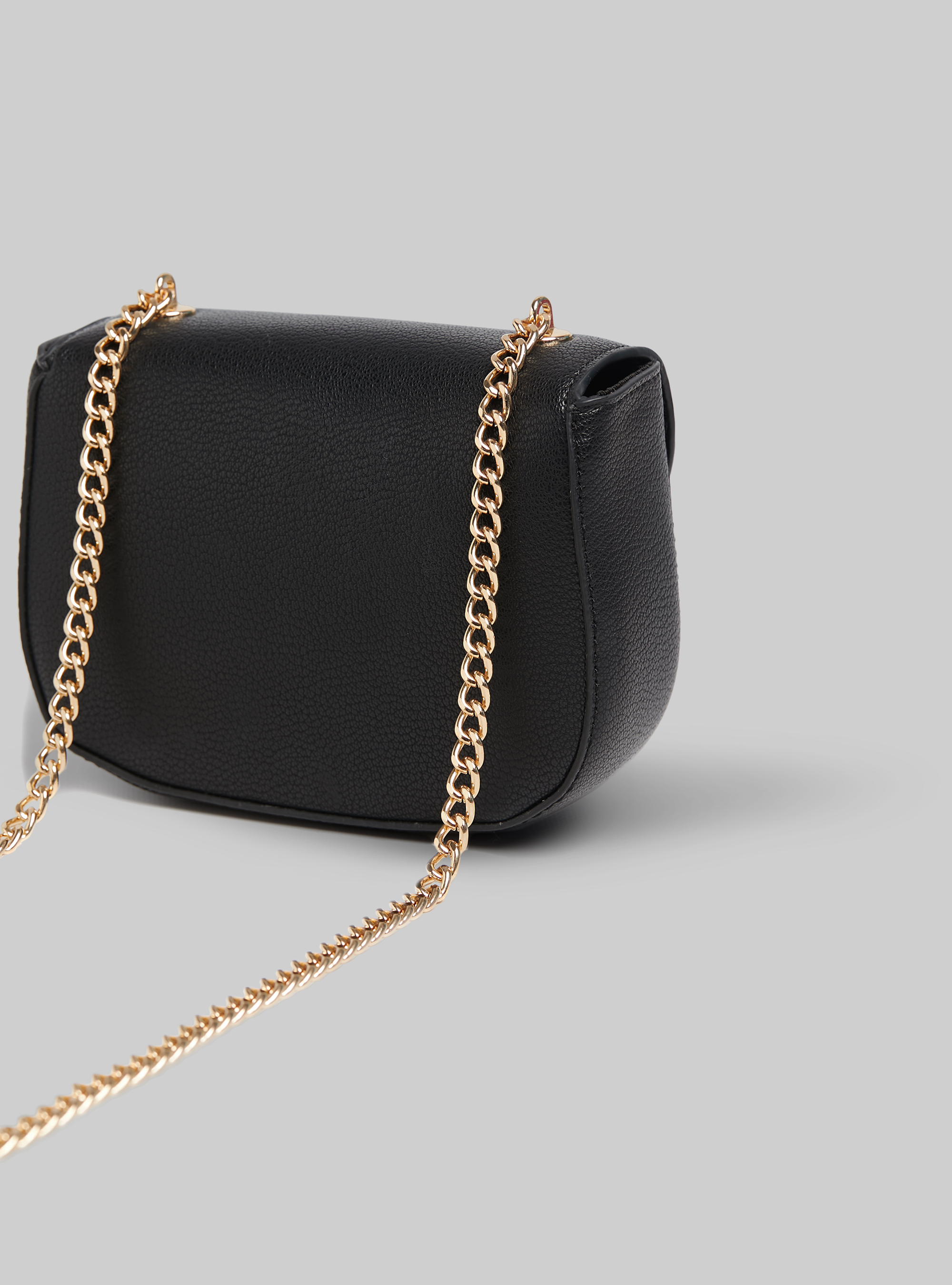 Borsa mini con fibbia, BK1 BLACK