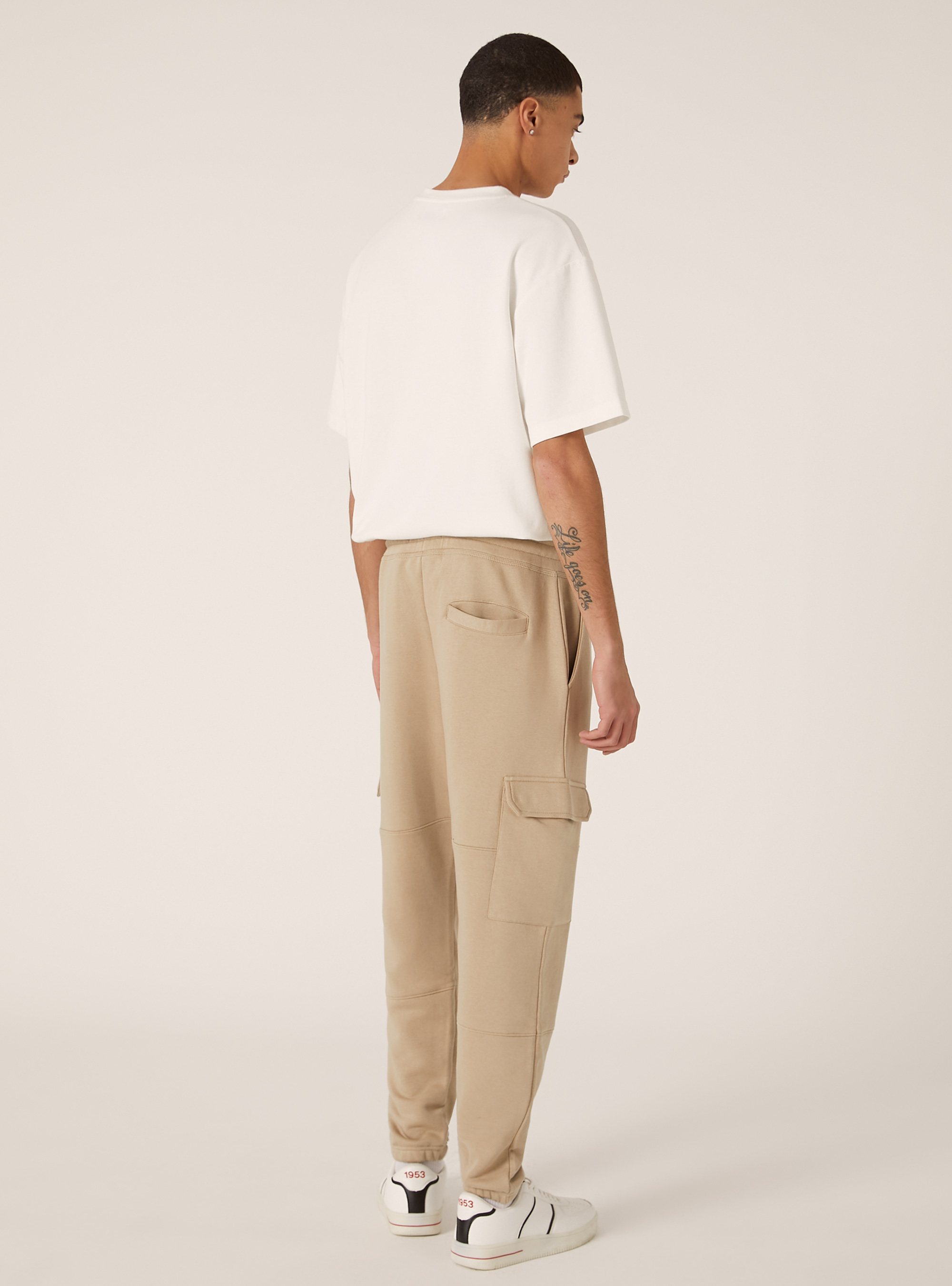 Pantalón cargo jogger, BG2 BEIGE MEDIUM