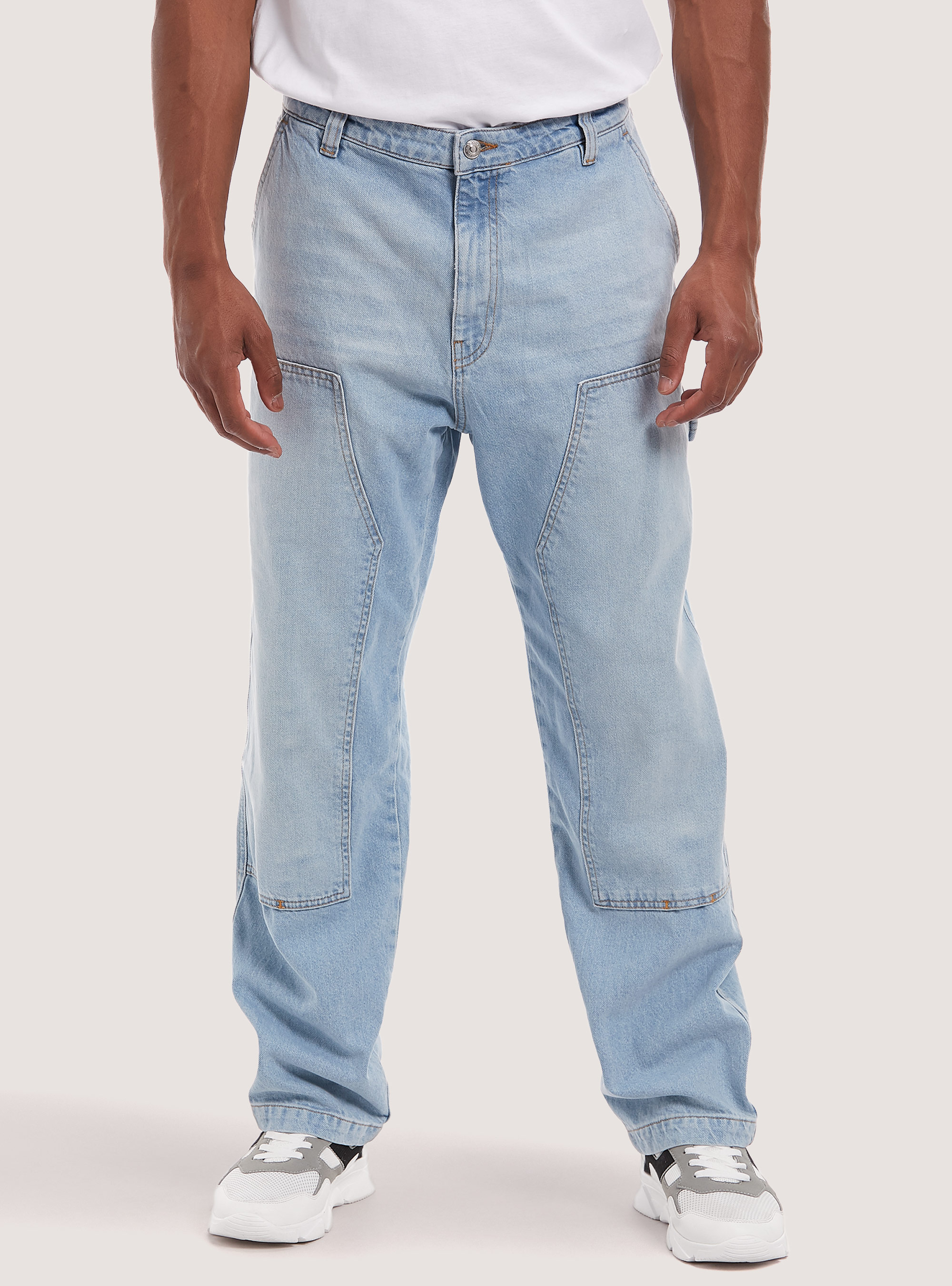 Cotton carpenter jeans