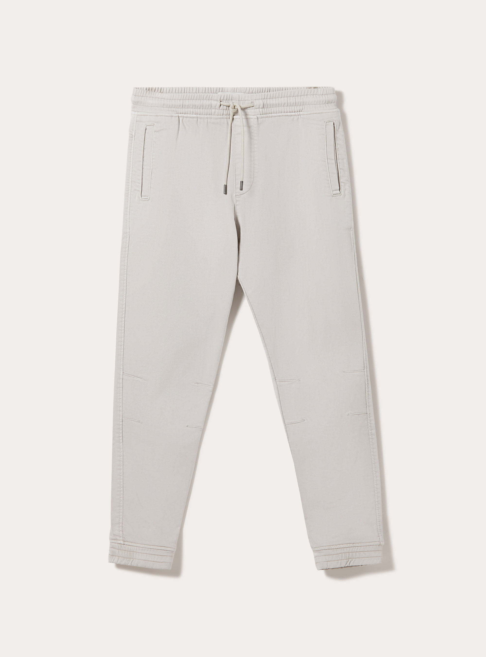 Cotton jogger trousers, SA3 SAND LIGHT