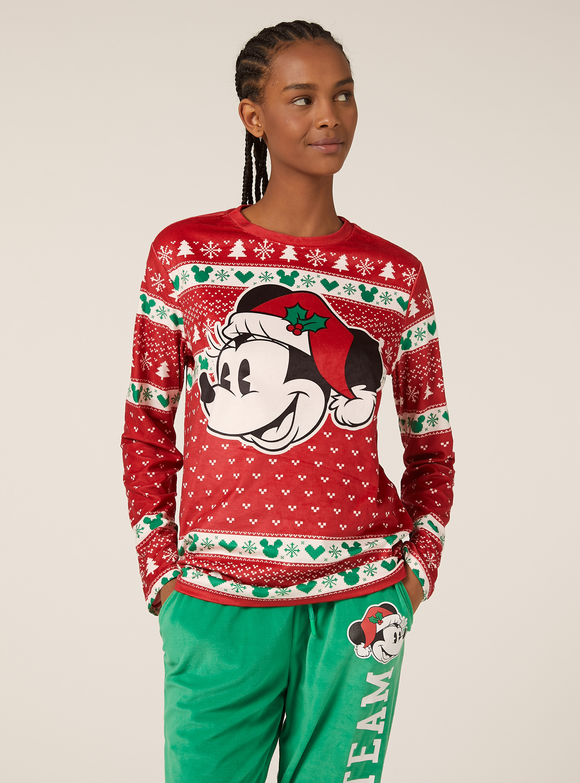 Disney x Christmas Family Collection pyjamas, RD2 RED MEDIUM