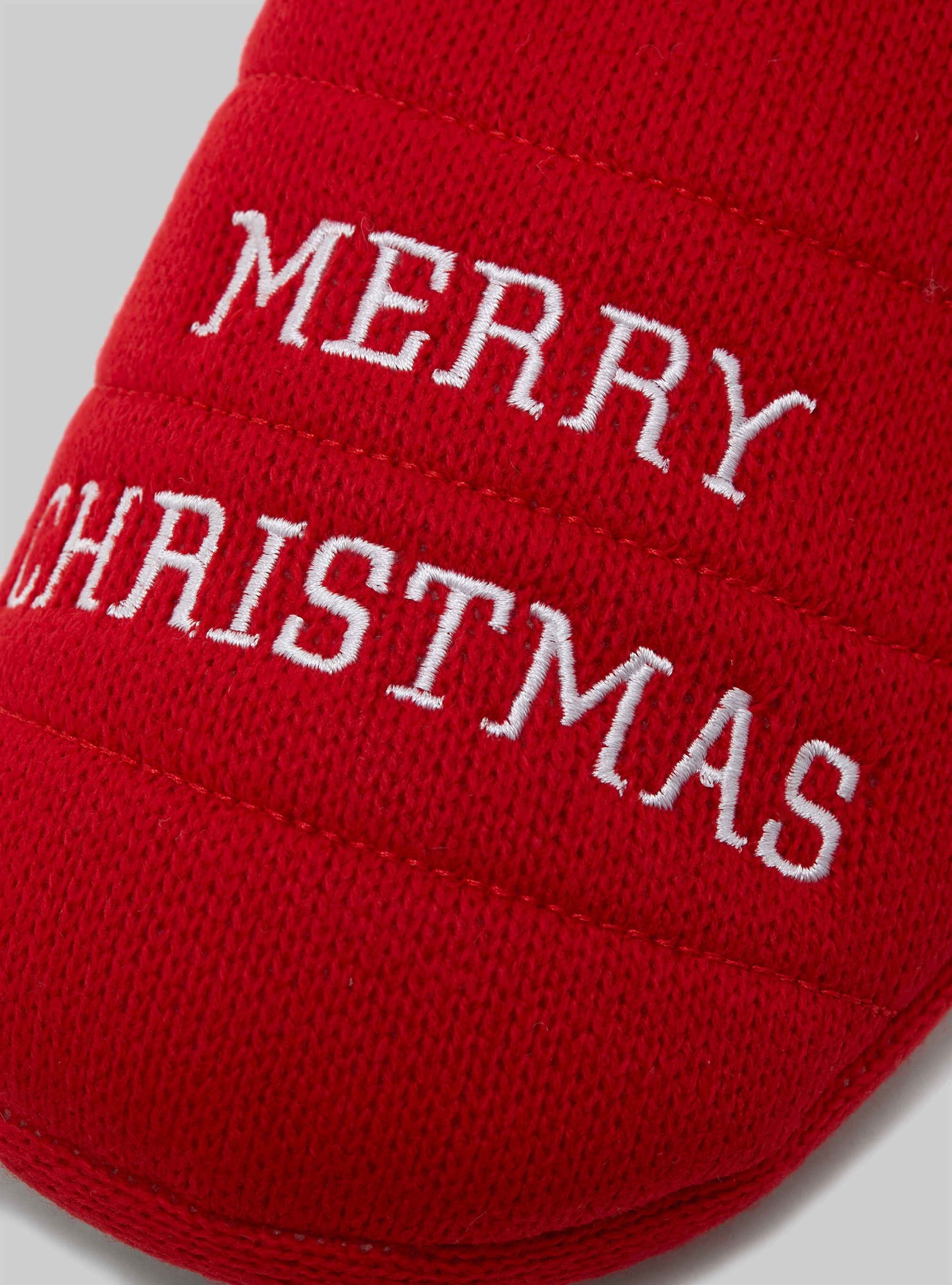 Xmas Collection Slippers, RD2 RED MEDIUM