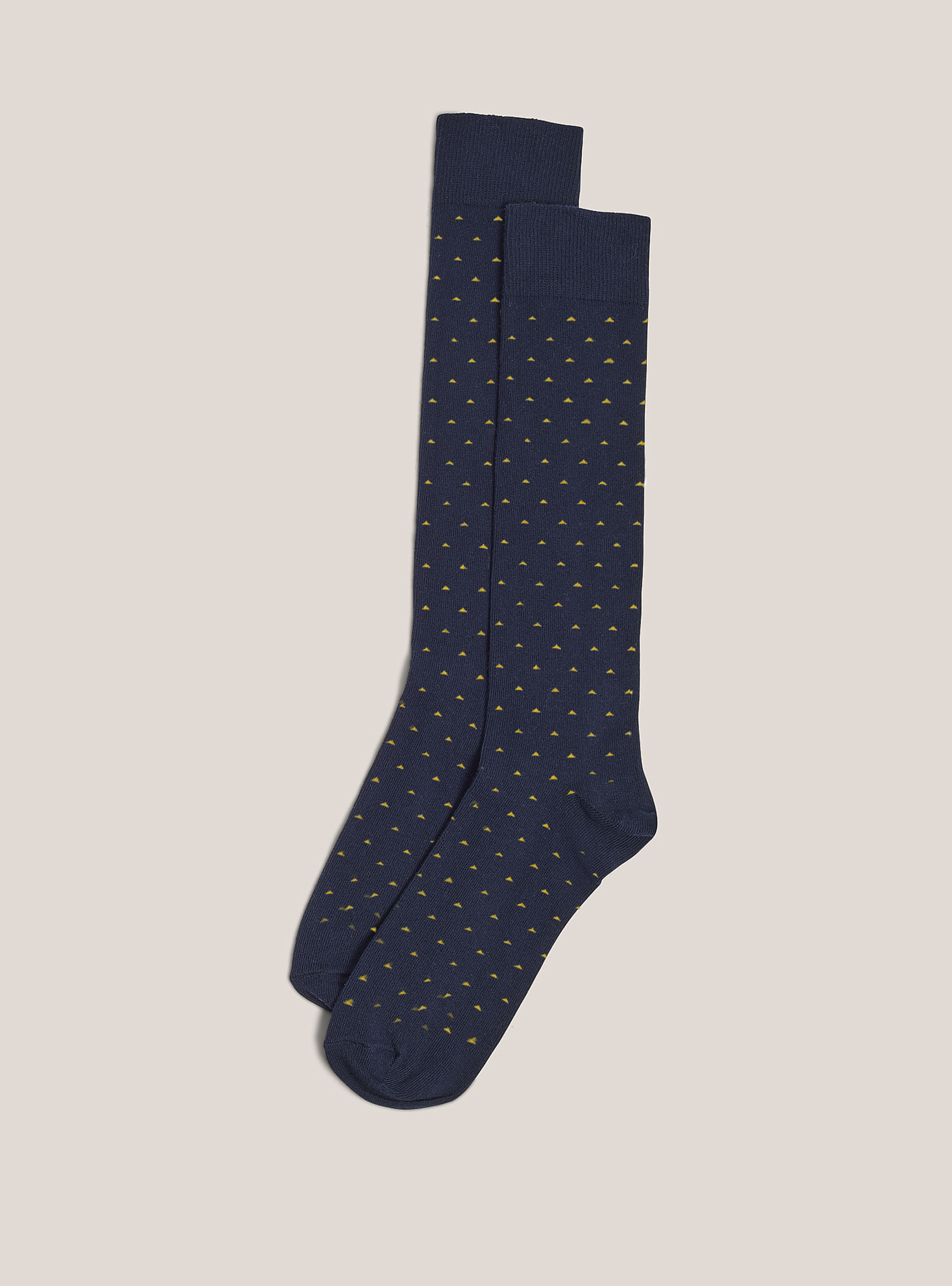 Set of 3 pairs of long socks, NA1 NAVY DARK