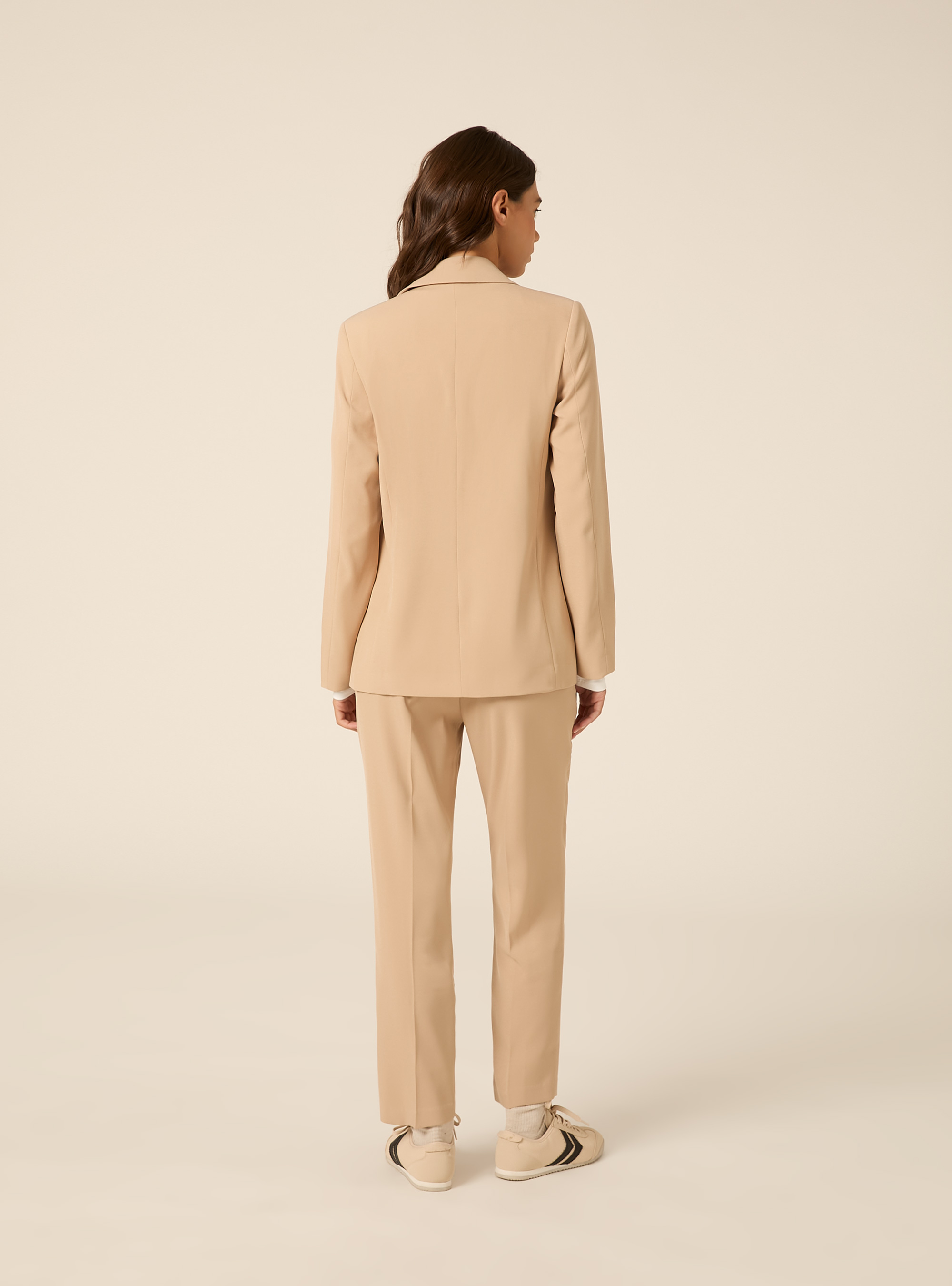 Giacca basic aperto doppiopetto, BG2 BEIGE MEDIUM