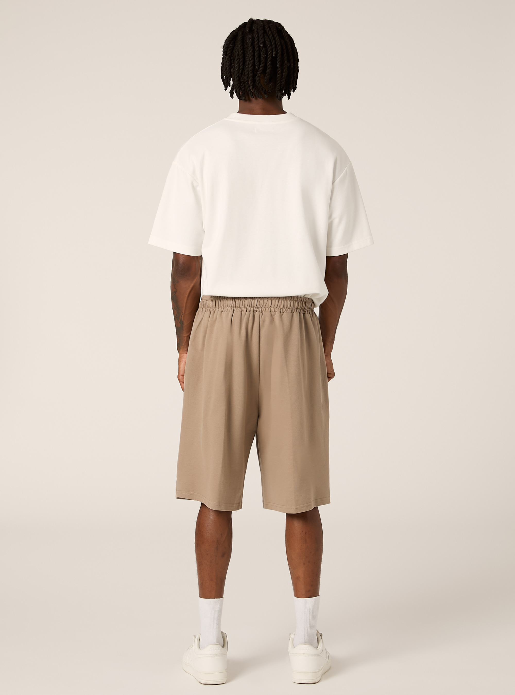 Loose Fit Bermuda Shorts, BR2 BROWN MEDIUM