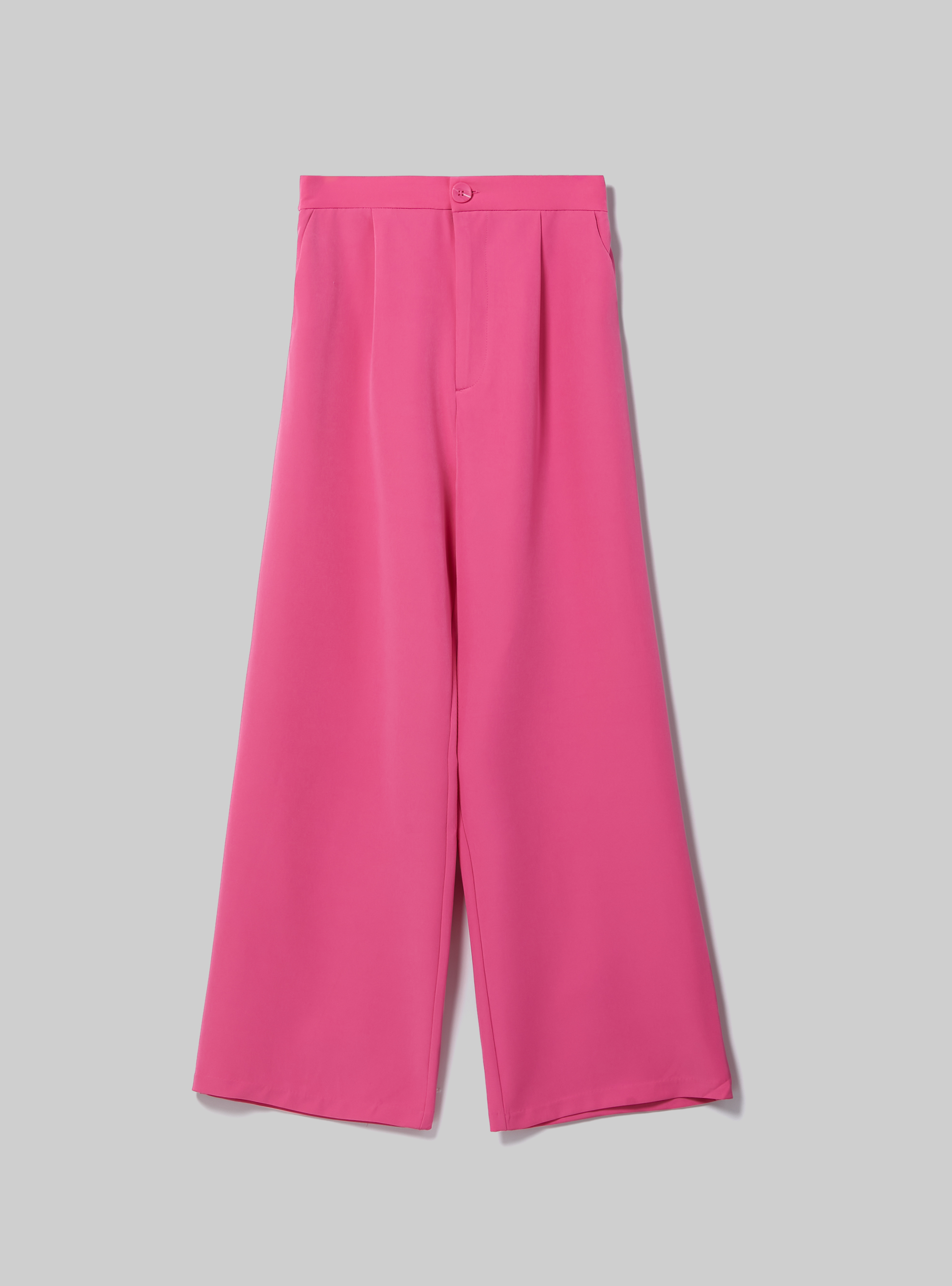 Pantal&oacute;n ancho con pliegues, FX2 FUXIA MEDIUM
