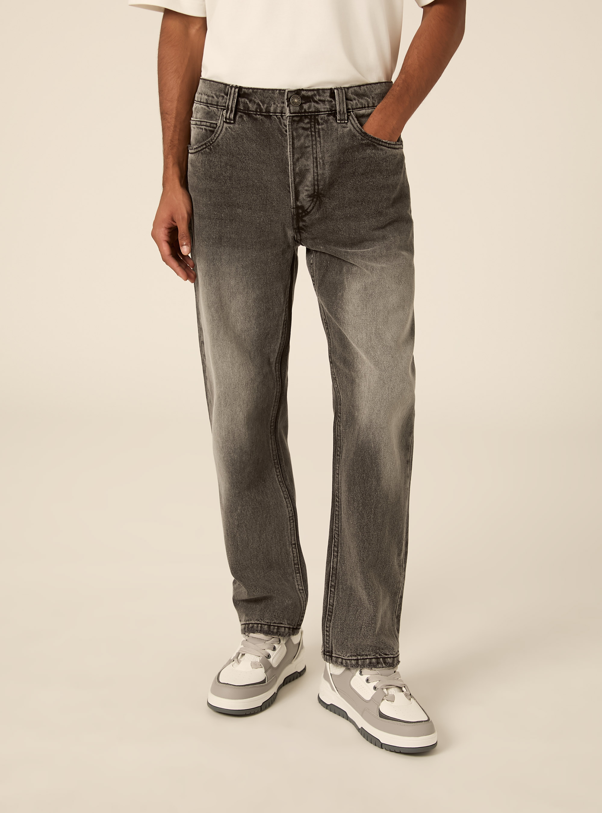 Jeans regular straight, D00G GREY