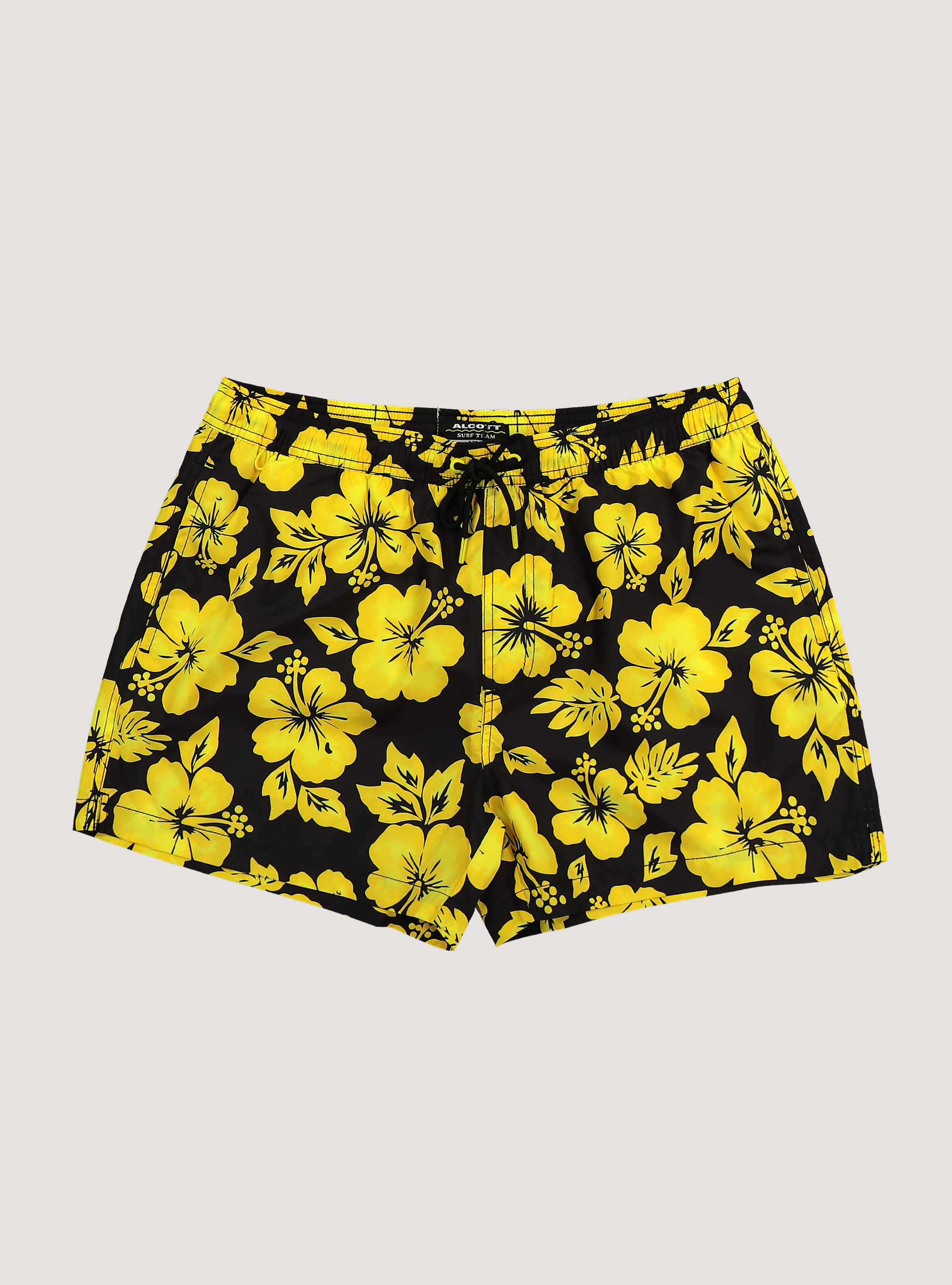 Costume con stampa, FL742 FLOWER YELLOW