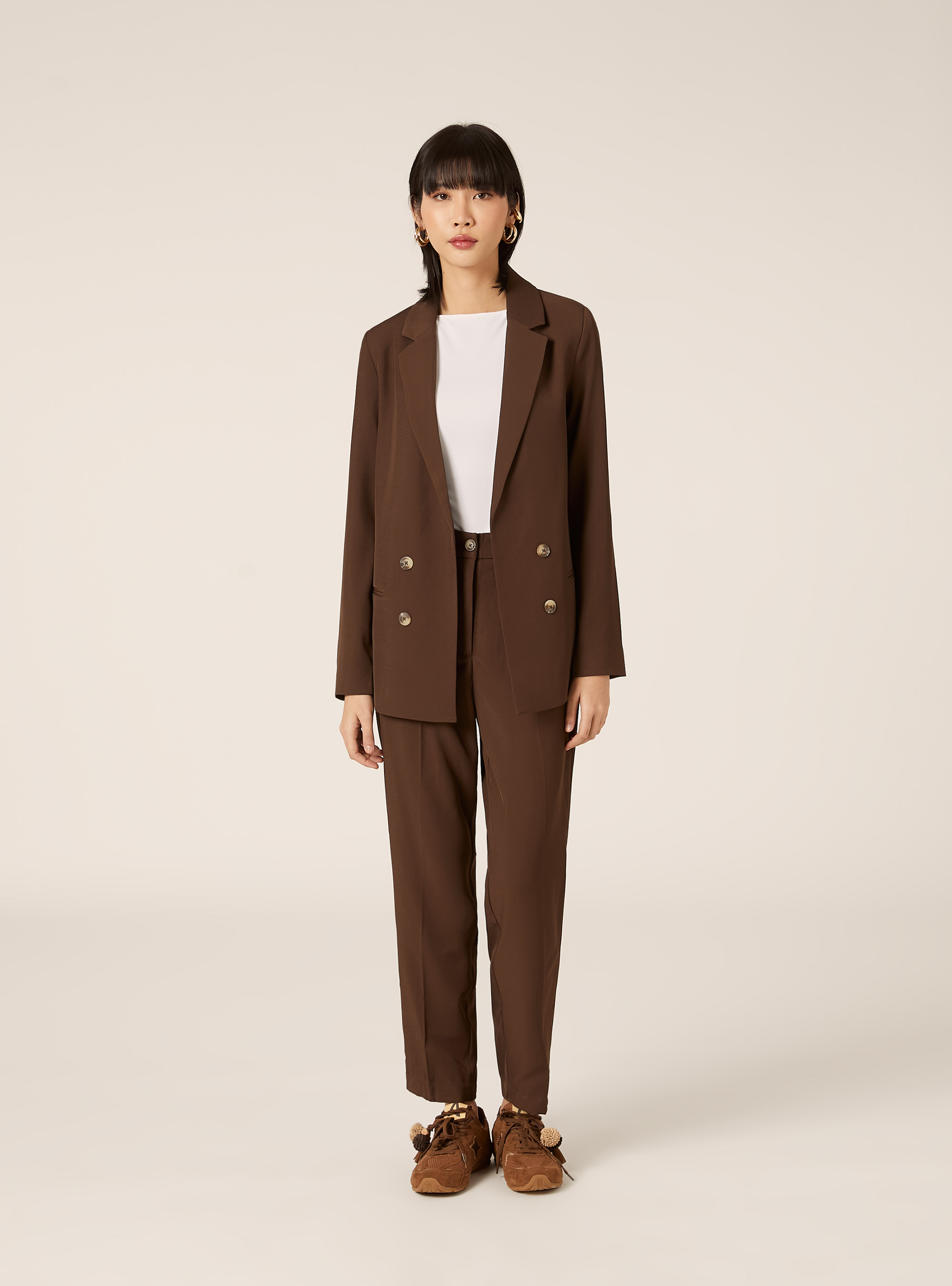 Ma&szlig;geschneiderte Hose, BR2 BROWN MEDIUM