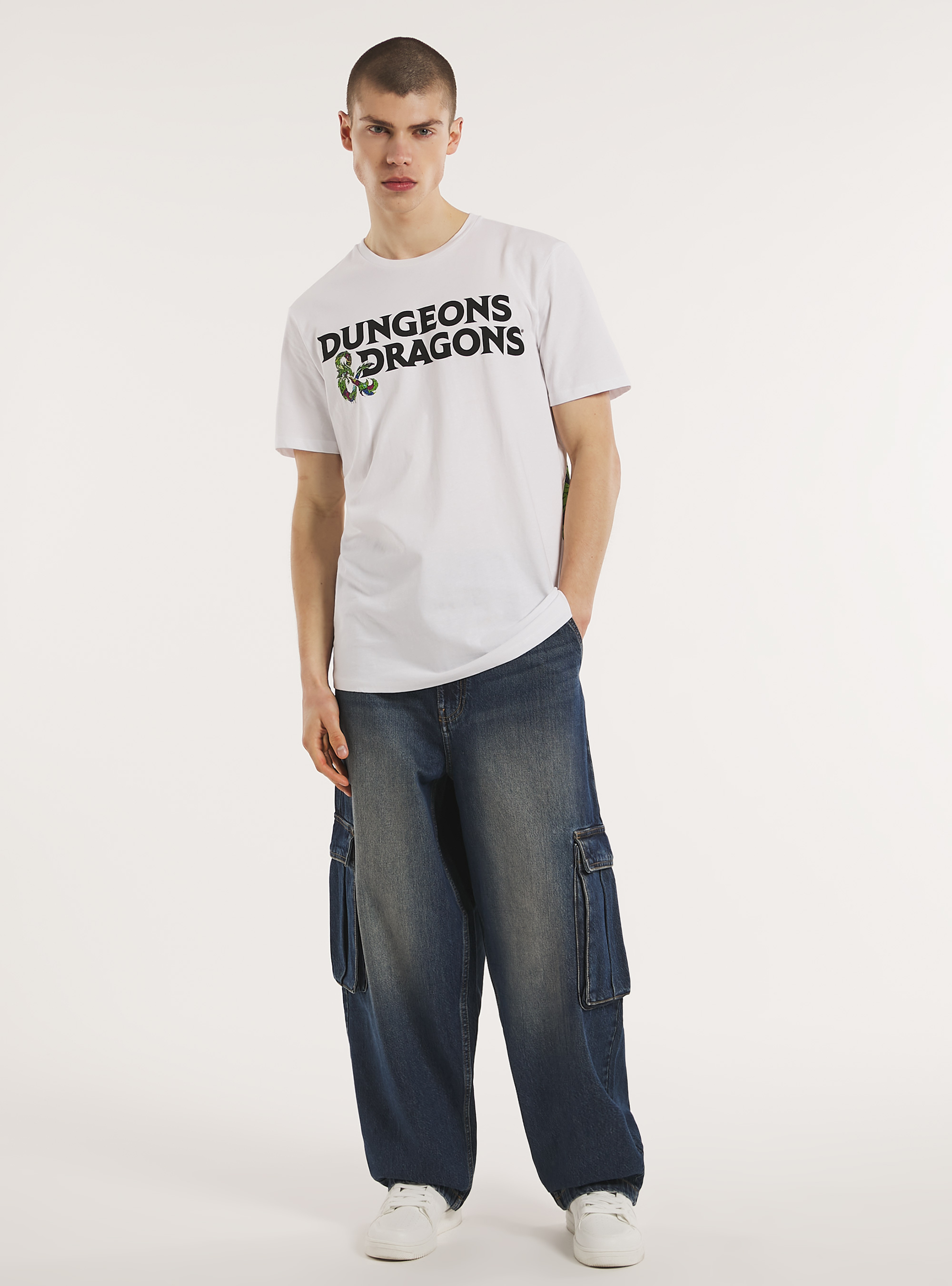 Camiseta Dungeons & Dragons / Alcott, WH3 WHITE