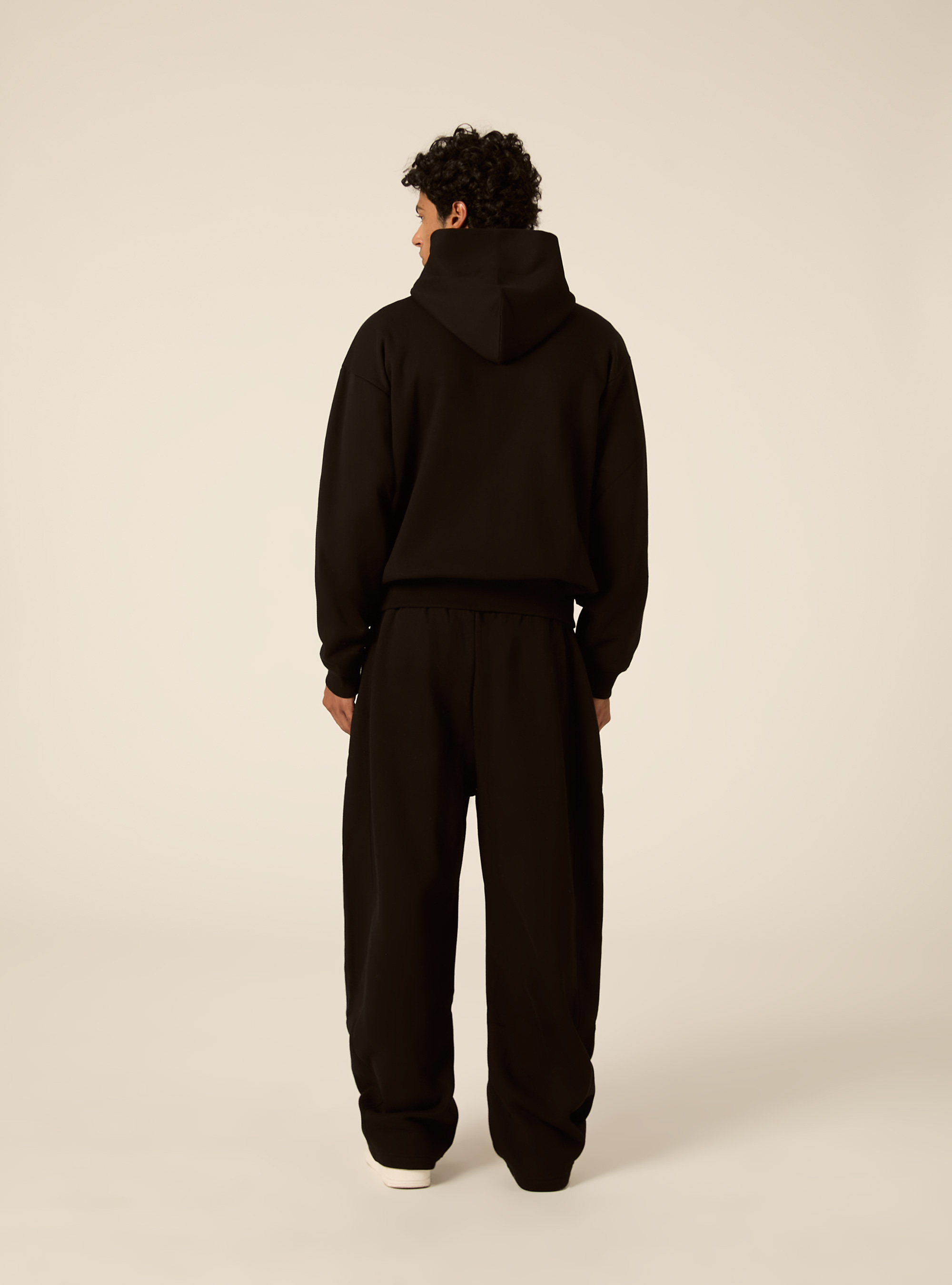 Cardigan basico boxy fit, BK1 BLACK