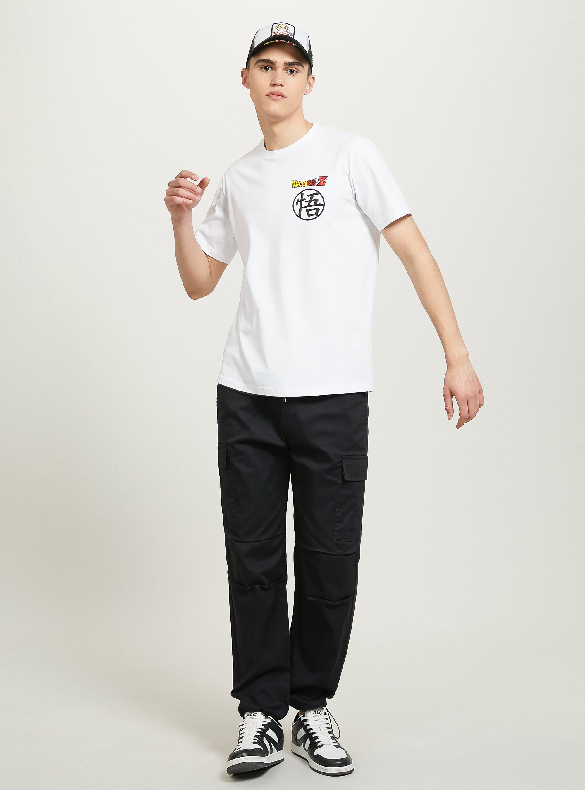 Camiseta Dragon Ball / Alcott, WH3 WHITE