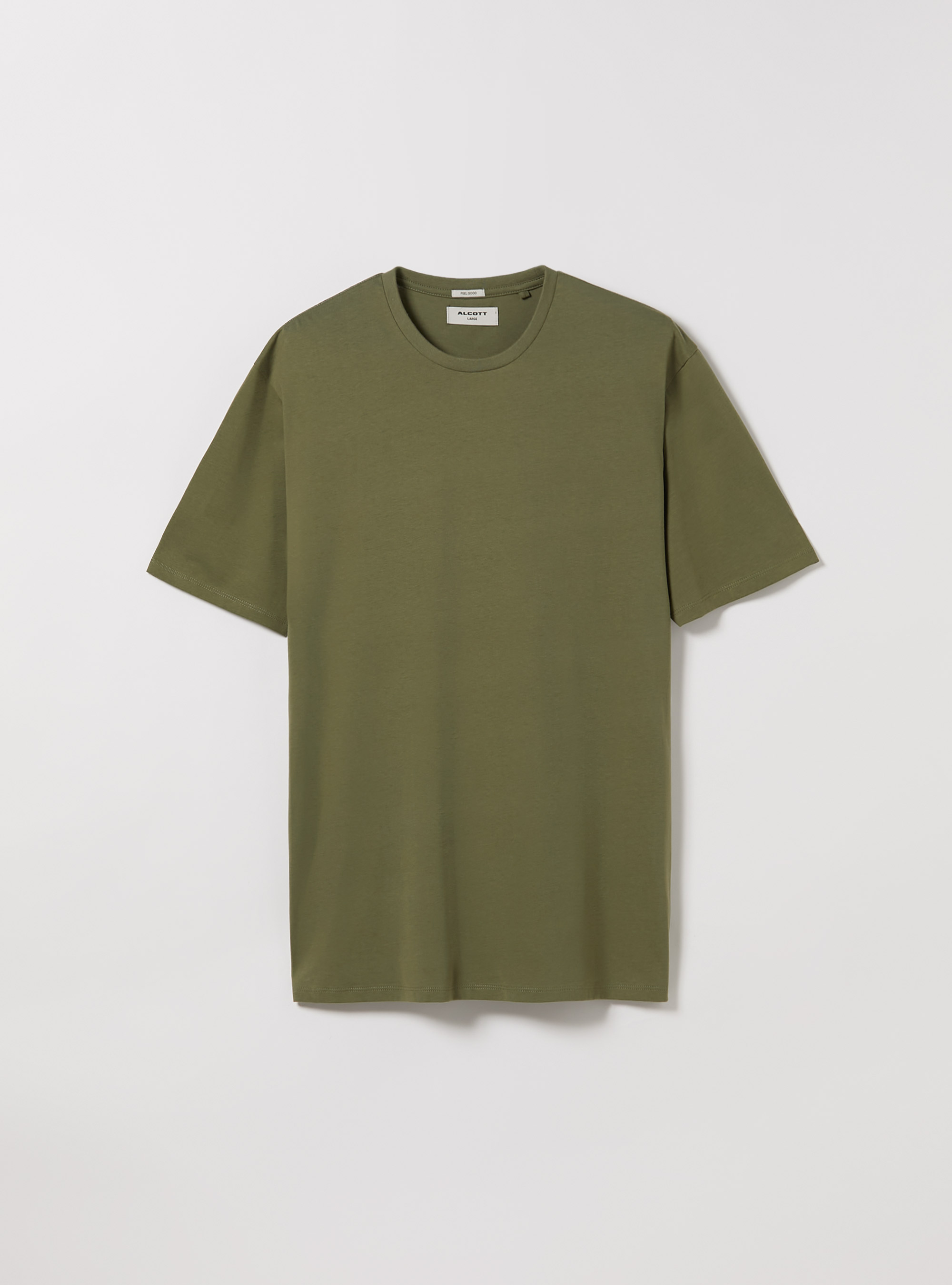 Crew-neck cotton T-shirt, KY2 KAKY MEDIUM