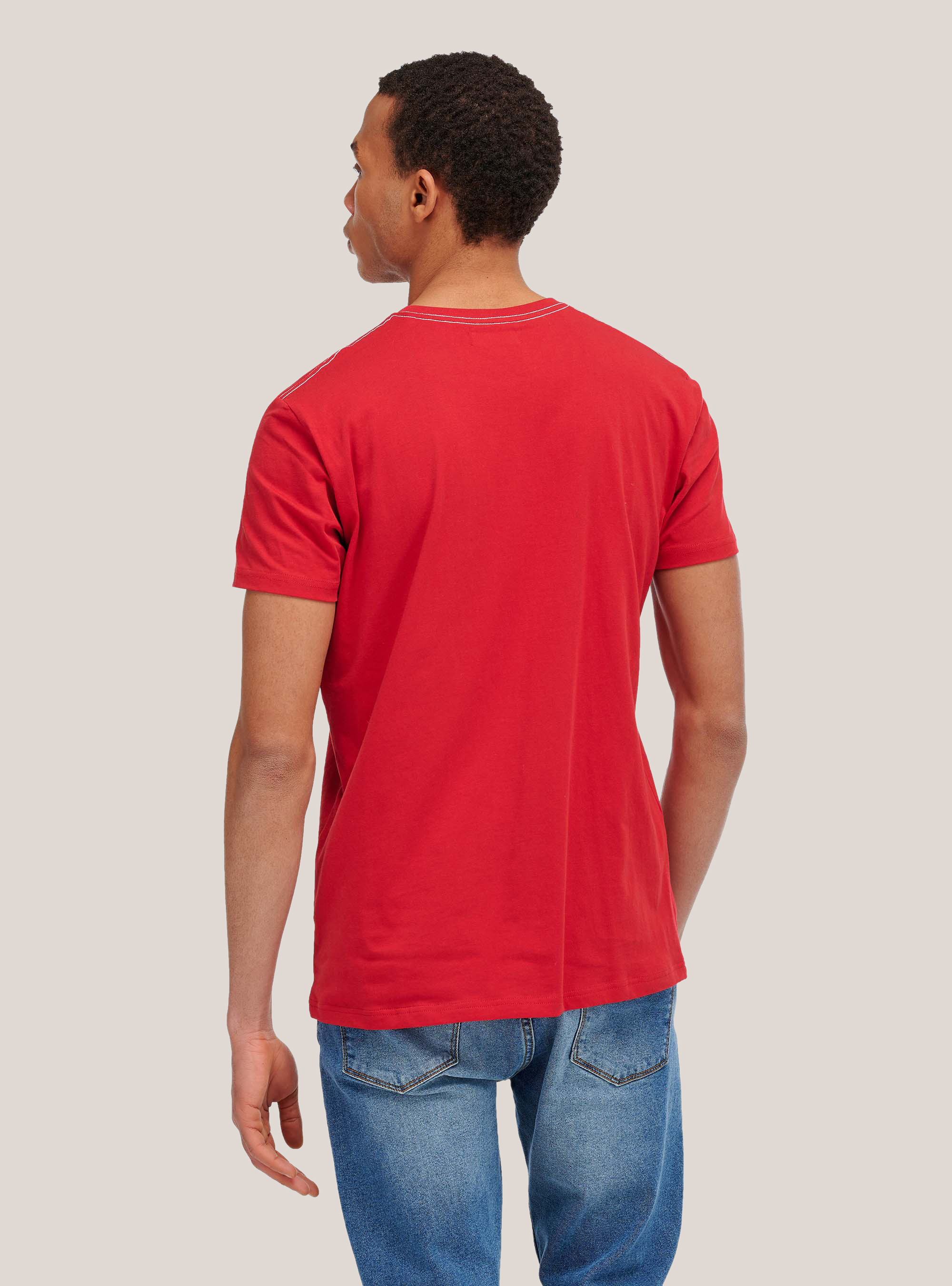 T-shirt avec logo alcott, C3393 RED