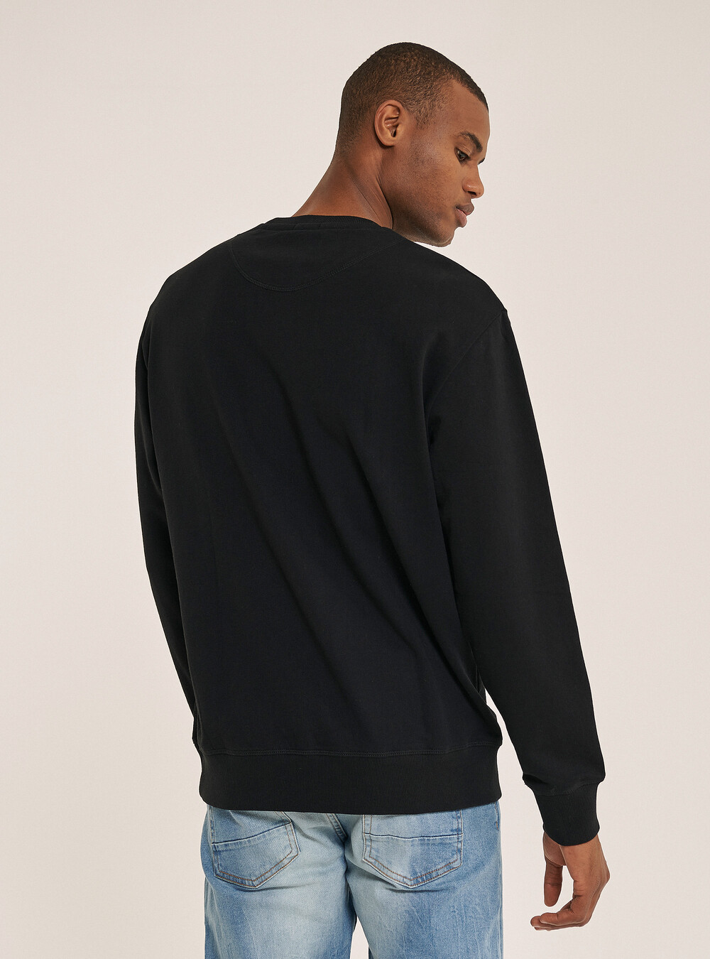 Felpa stampa fotografica, NERO