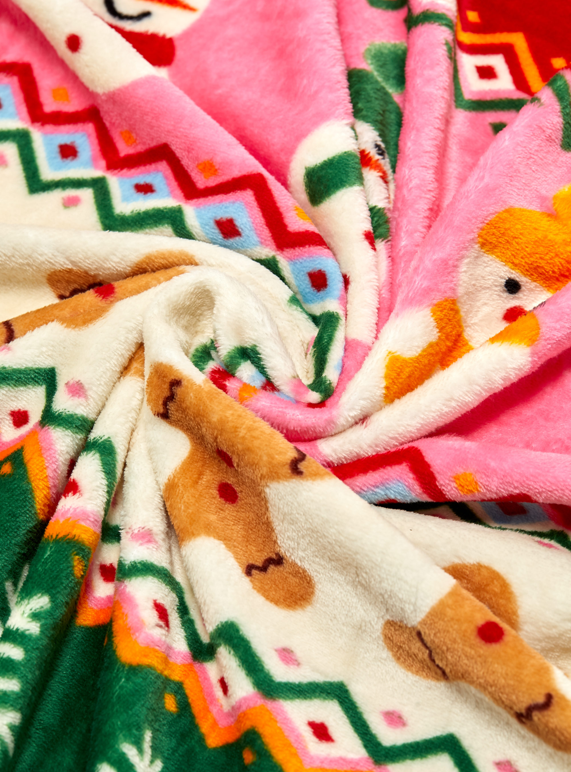 Plaid con stampa all over, SNOW